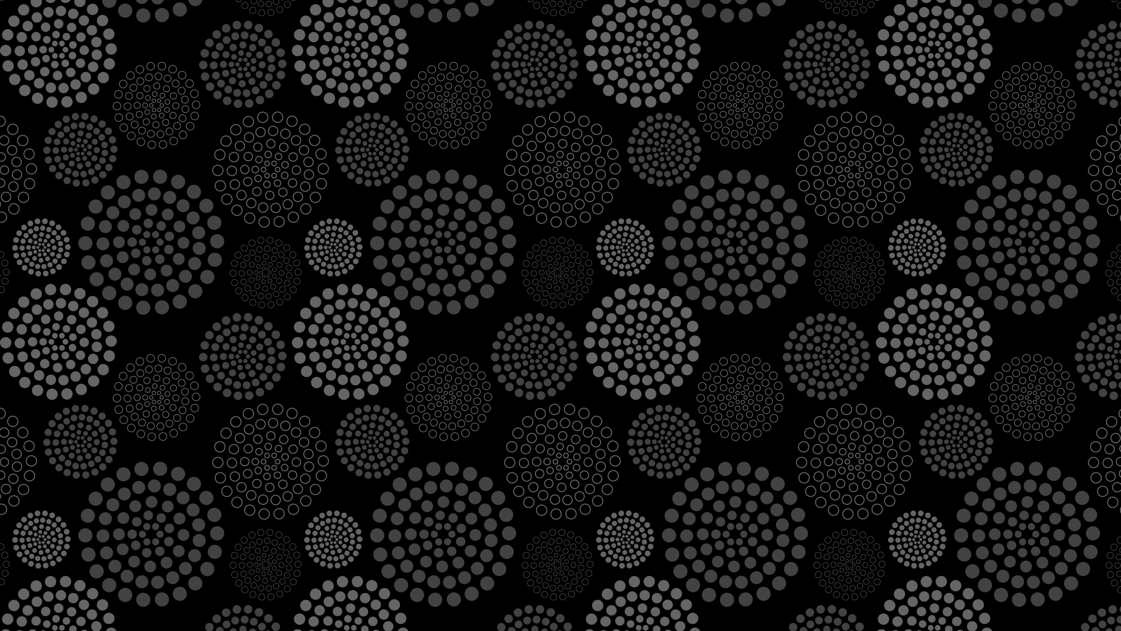 4K Abstract Dot Pattern HD Wallpaper