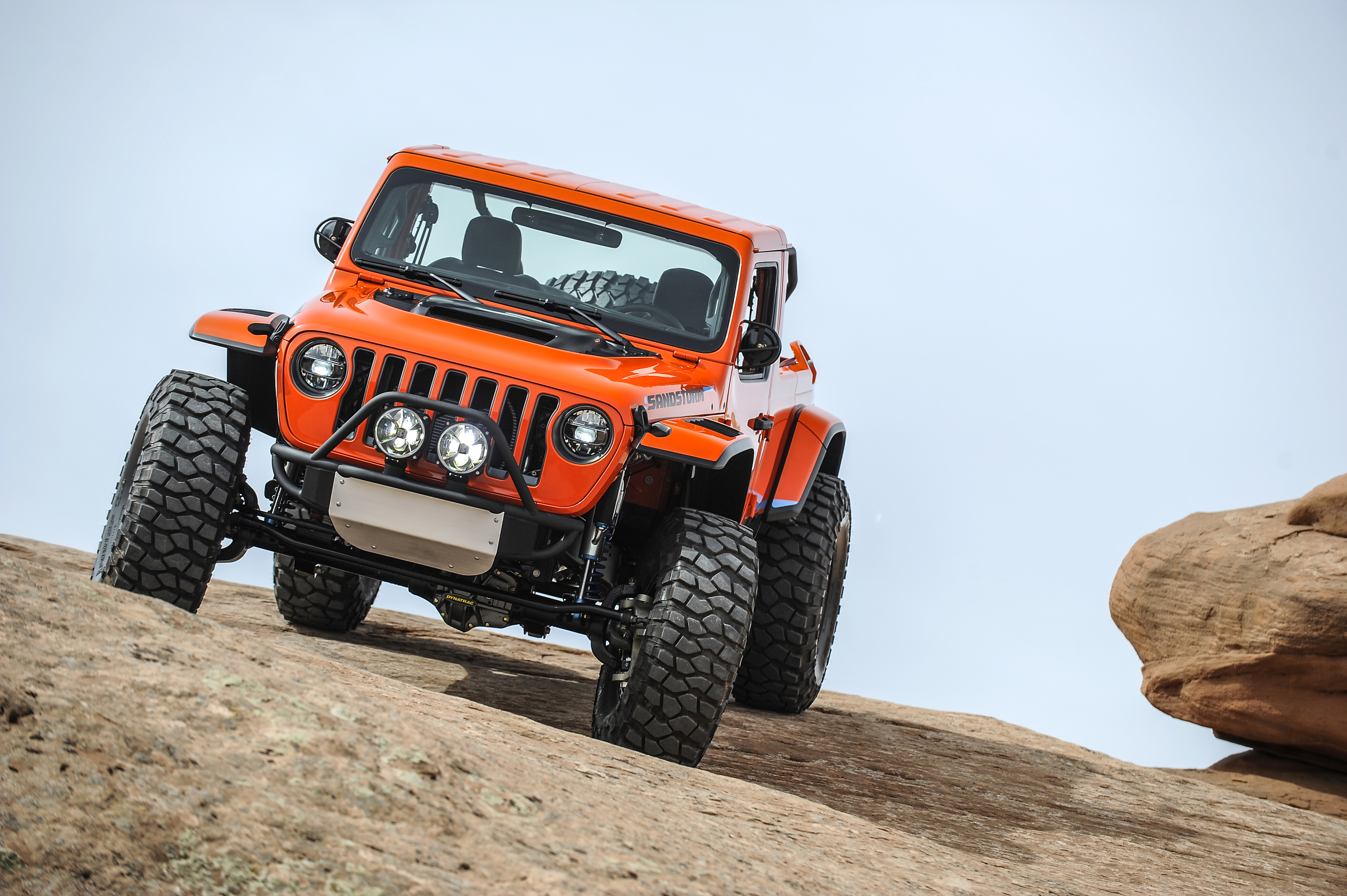 2018 Jeep Sandstorm Concept off-roading HD Wallpaper