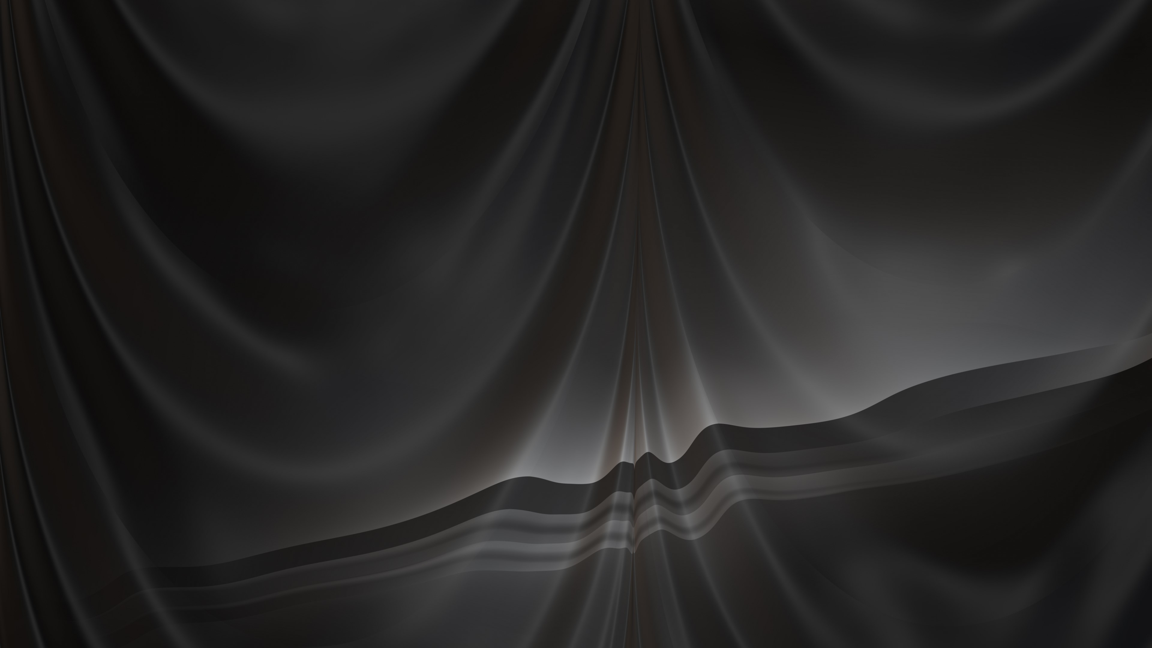 4K Black Fabric Texture HD Wallpaper