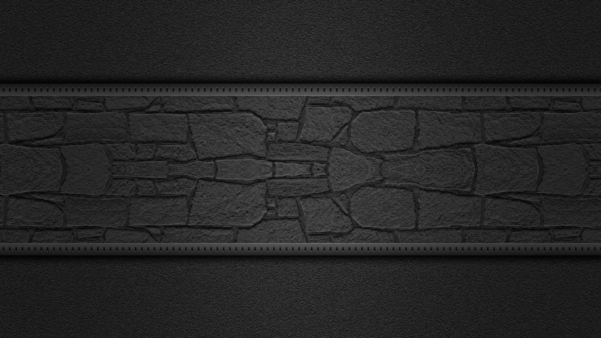 Dark Stone Texture with Zipper Detail HD Wallpaper