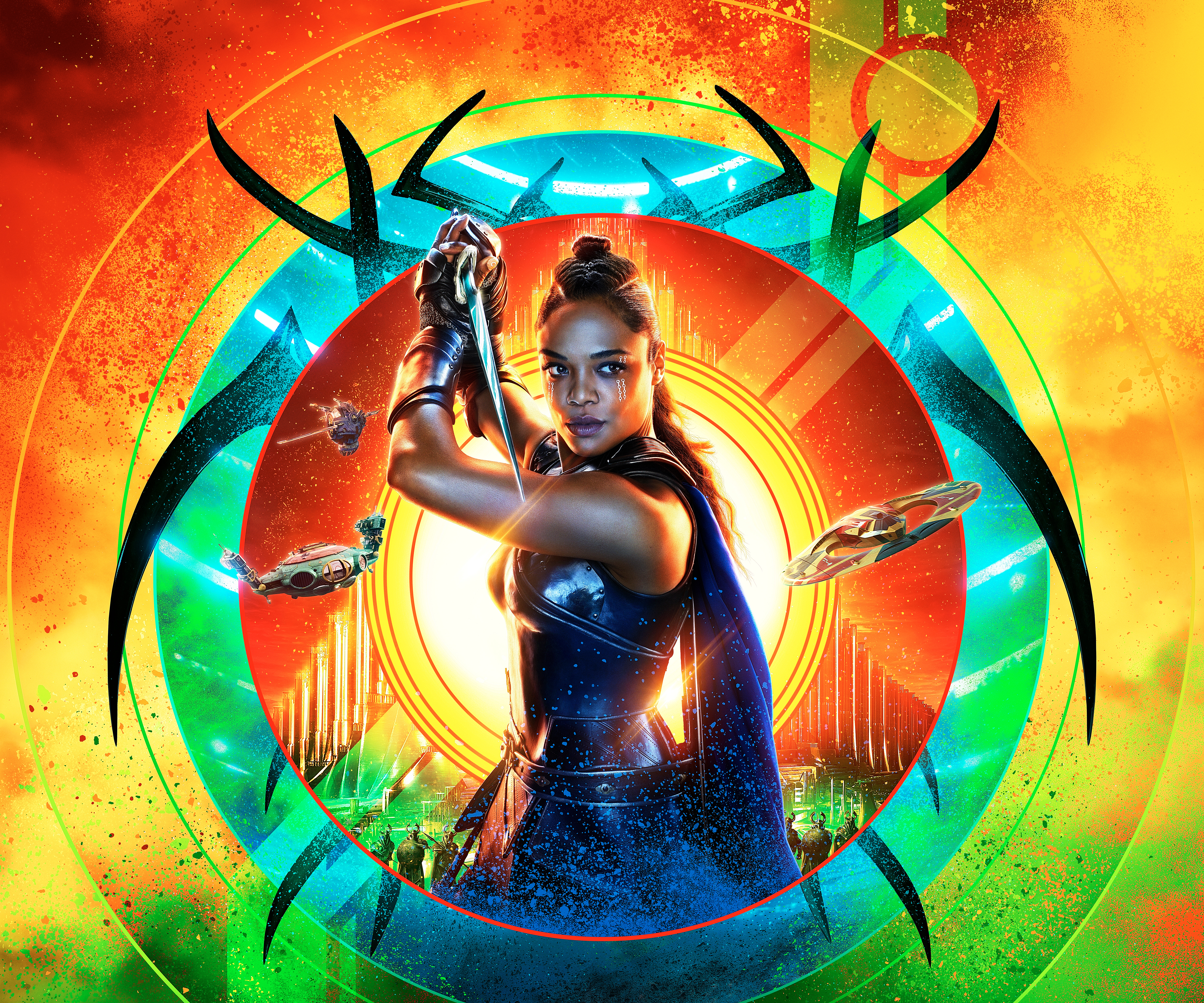 Valkyrie from Thor Ragnarok 4K HD Wallpaper