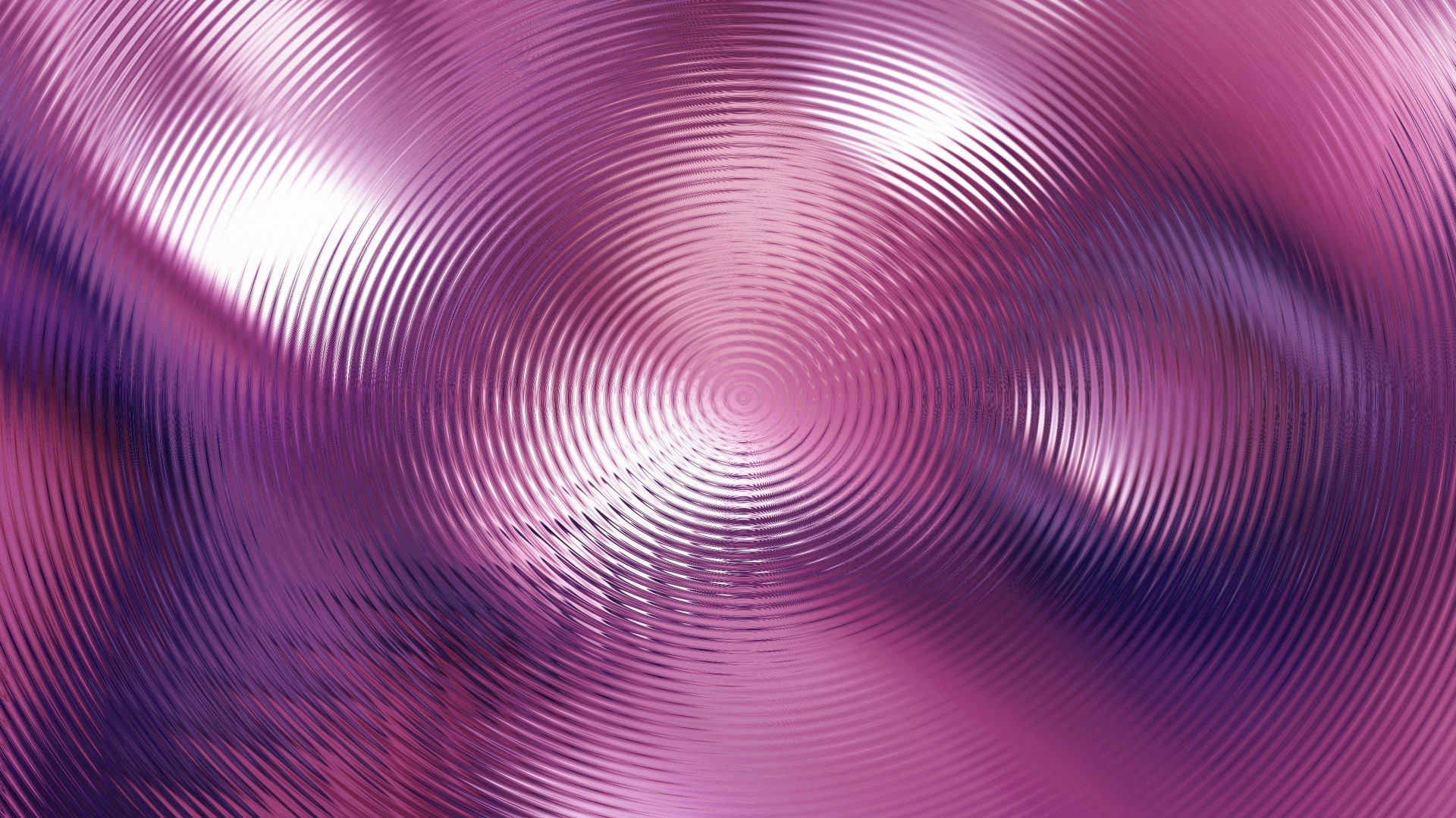 Abstract Pink and Purple Rippling Circles HD Wallpaper