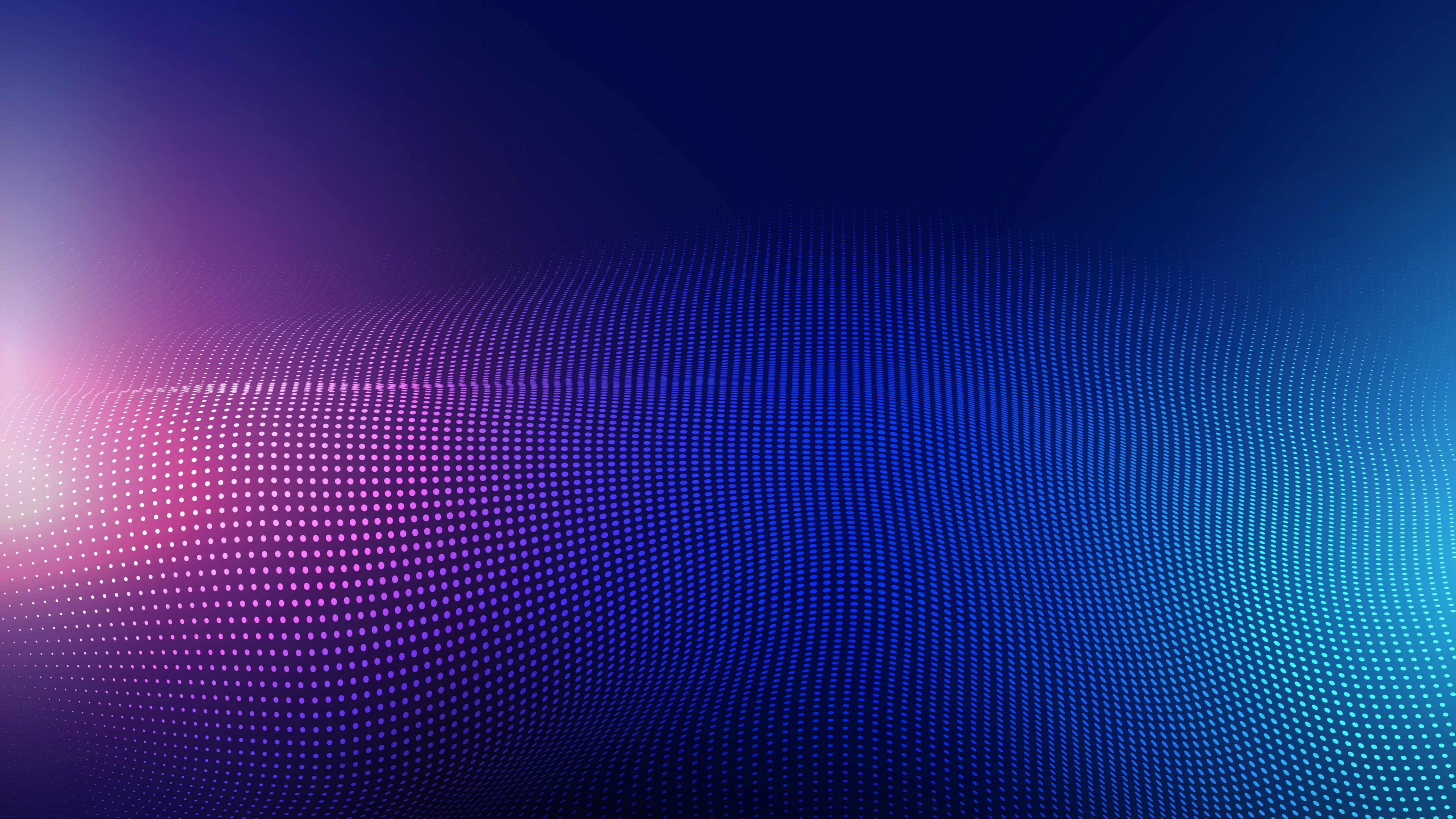 4K Abstract Digital Wave HD Wallpaper