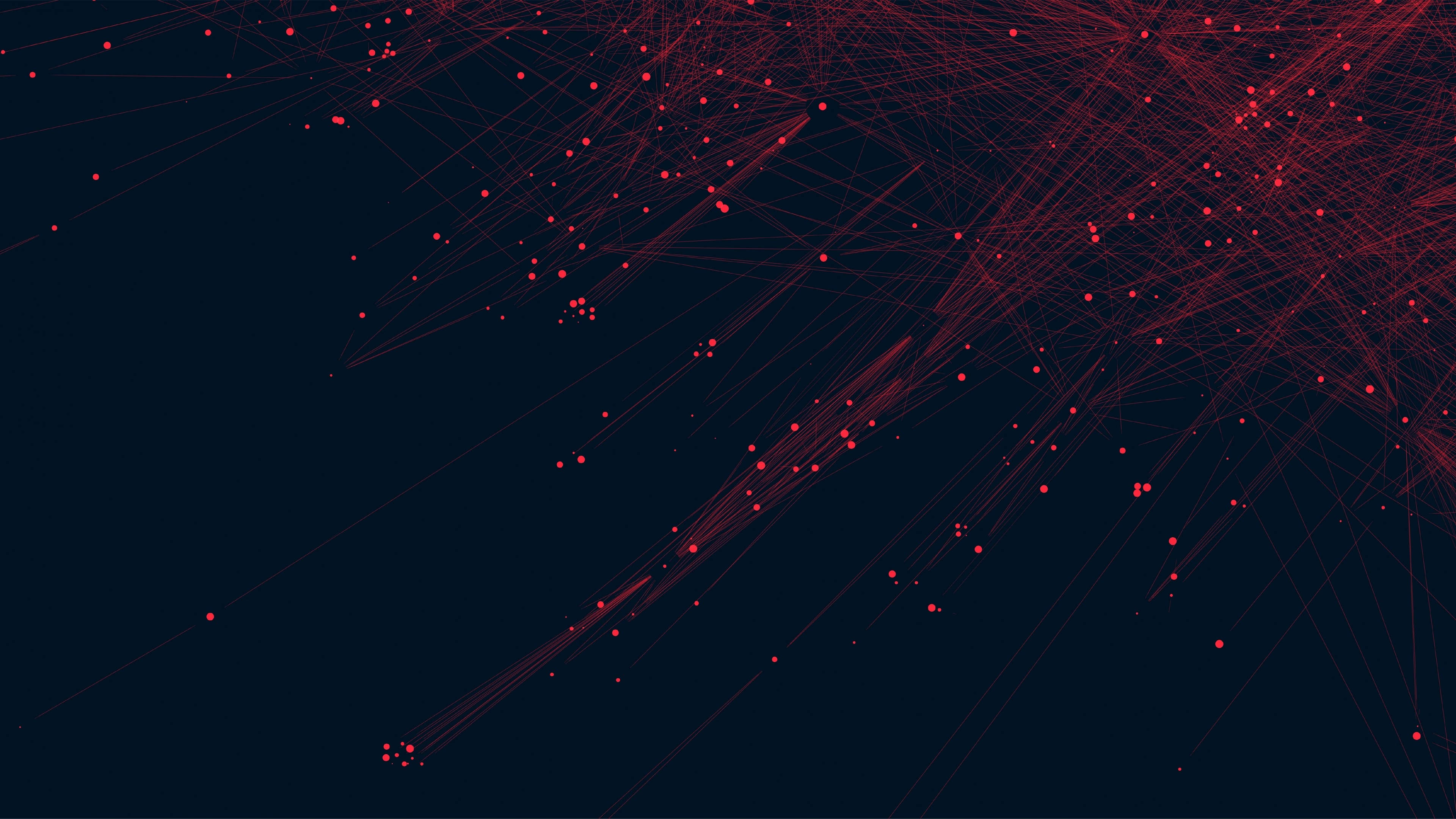 4K Abstract Network Visualization HD Wallpaper
