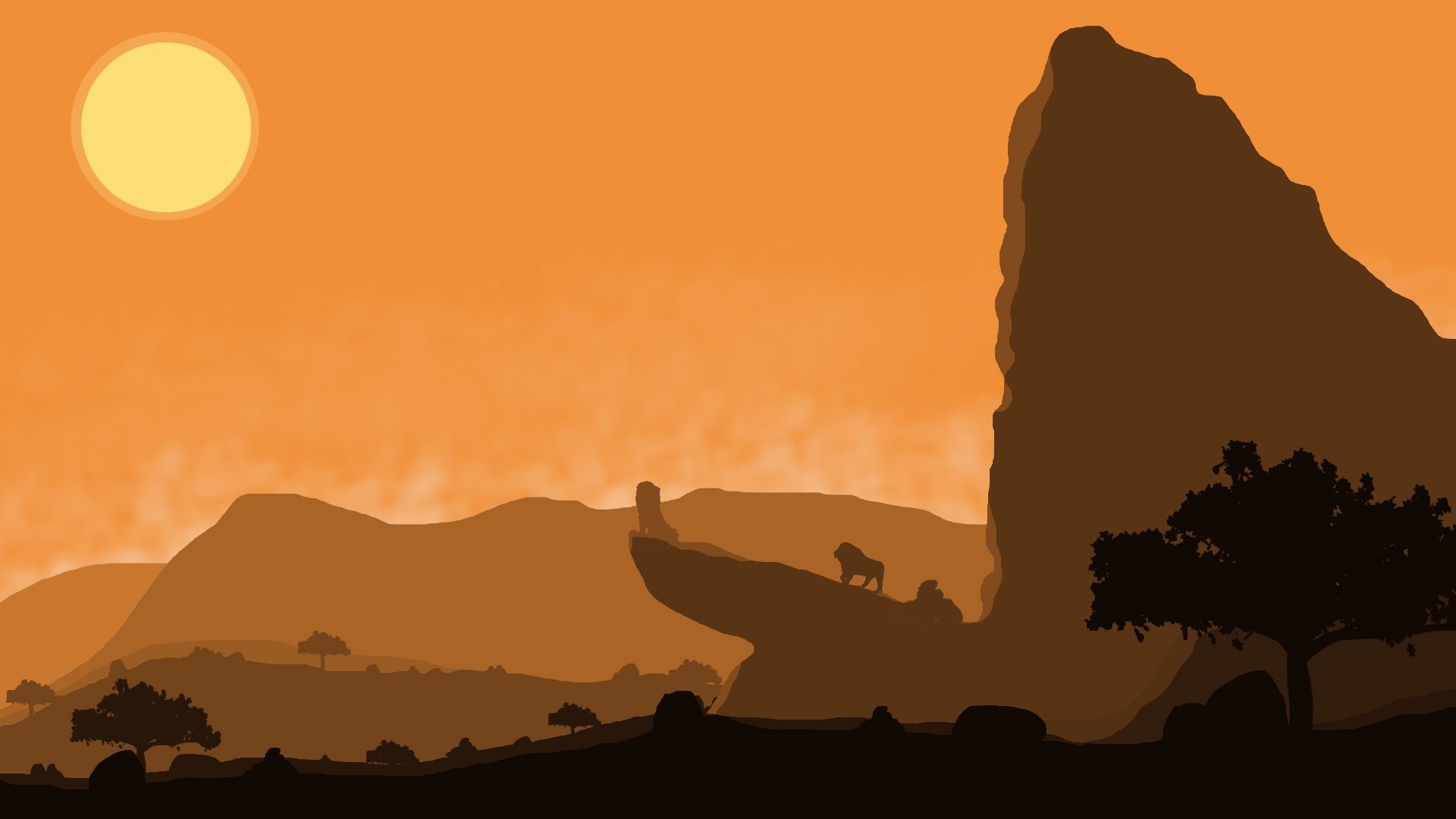 Simba from The Lion King 2019 HD Wallpaper