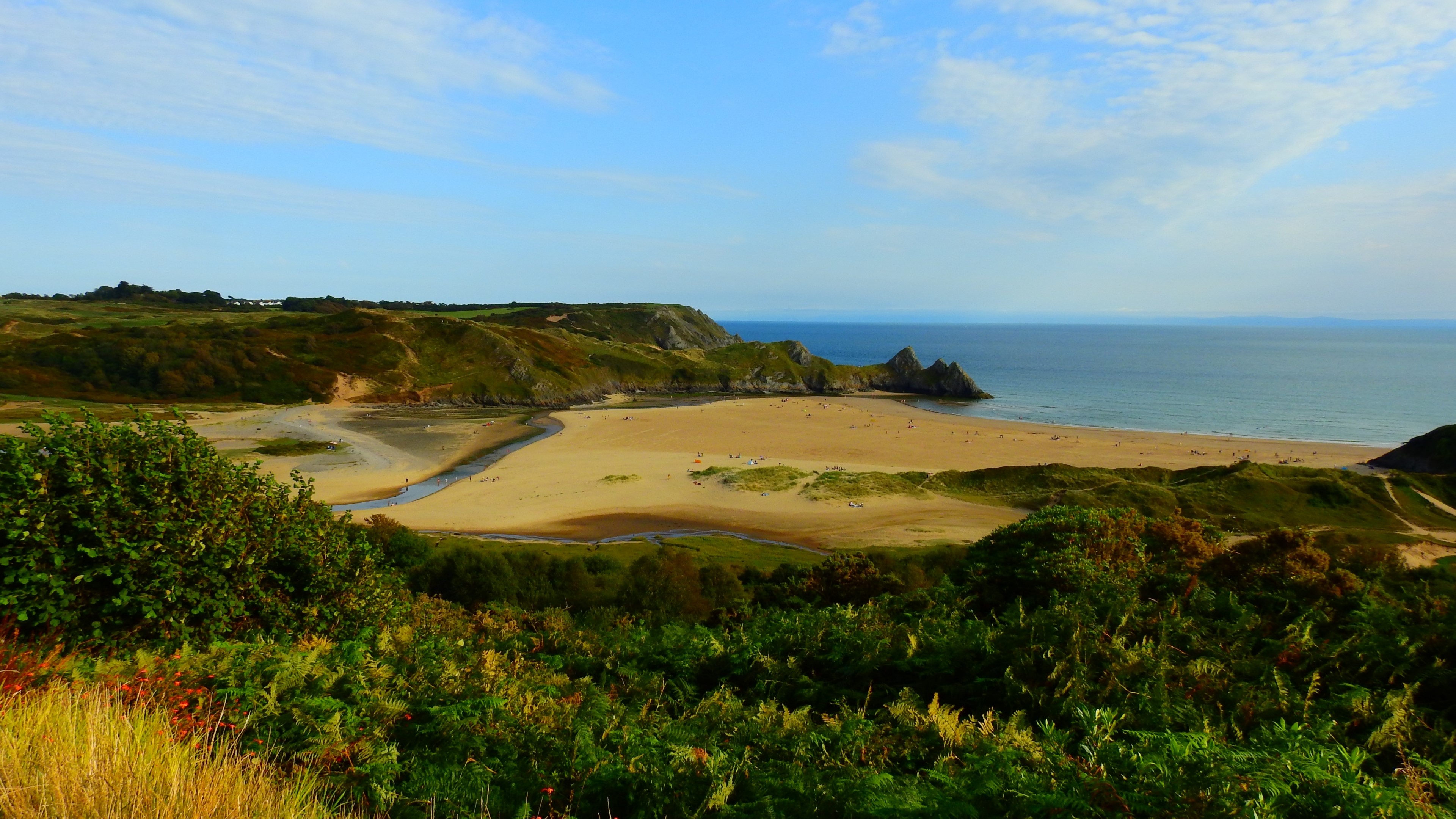 4K Sea Beach Landscape HD Wallpaper