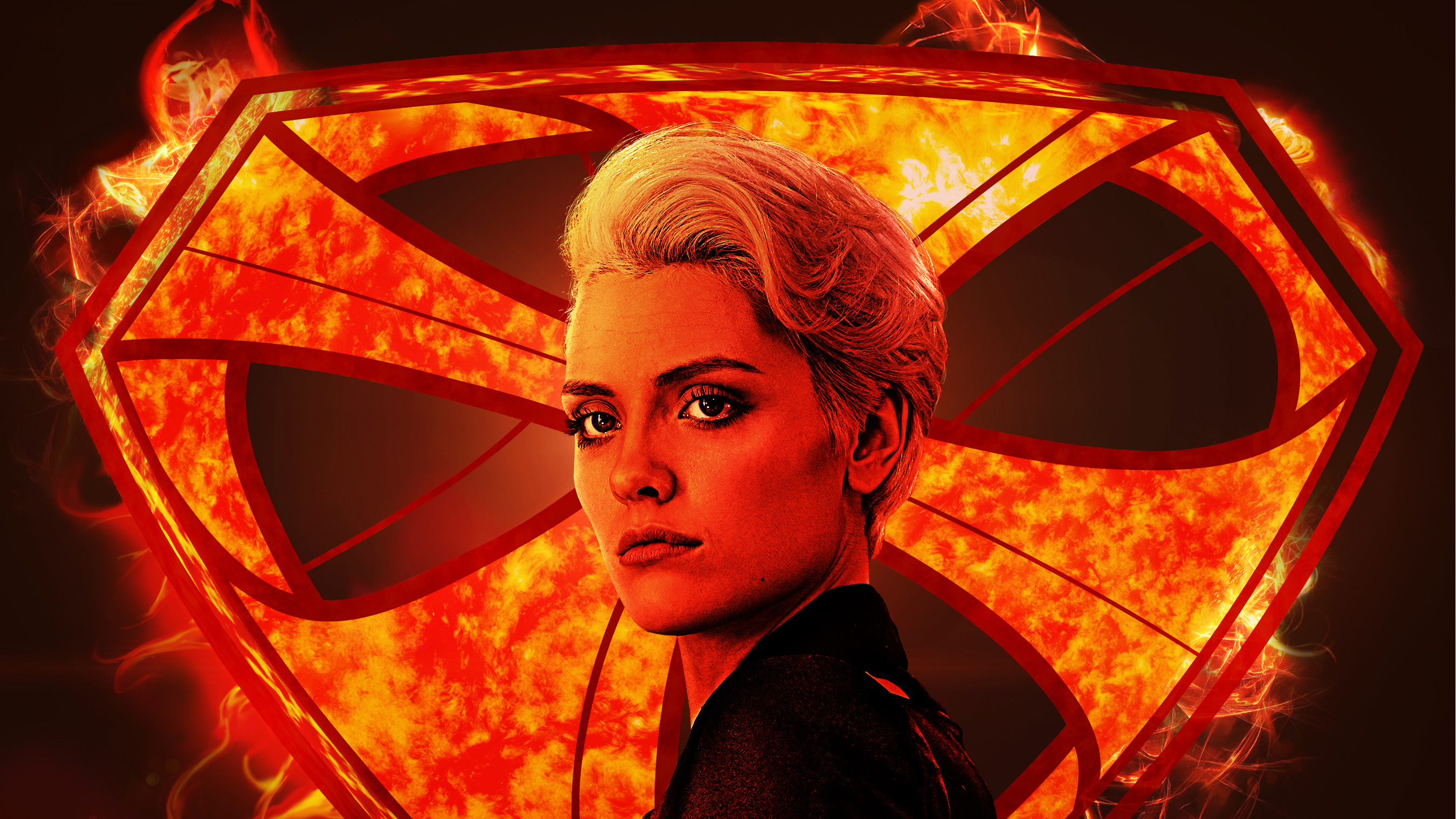 Wallis Day as Nyssa from Krypton HD Wallpaper