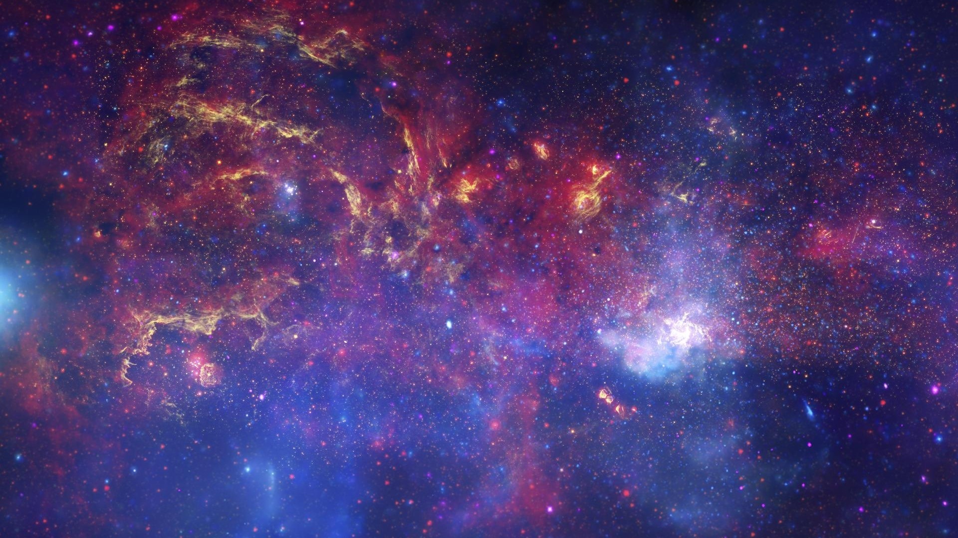Stars in the galaxy HD Wallpaper