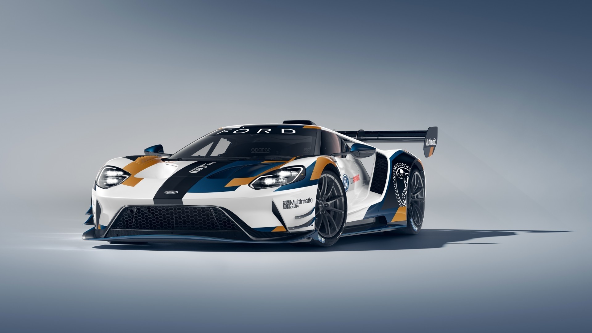 Ford GT Mk II race car HD Wallpaper