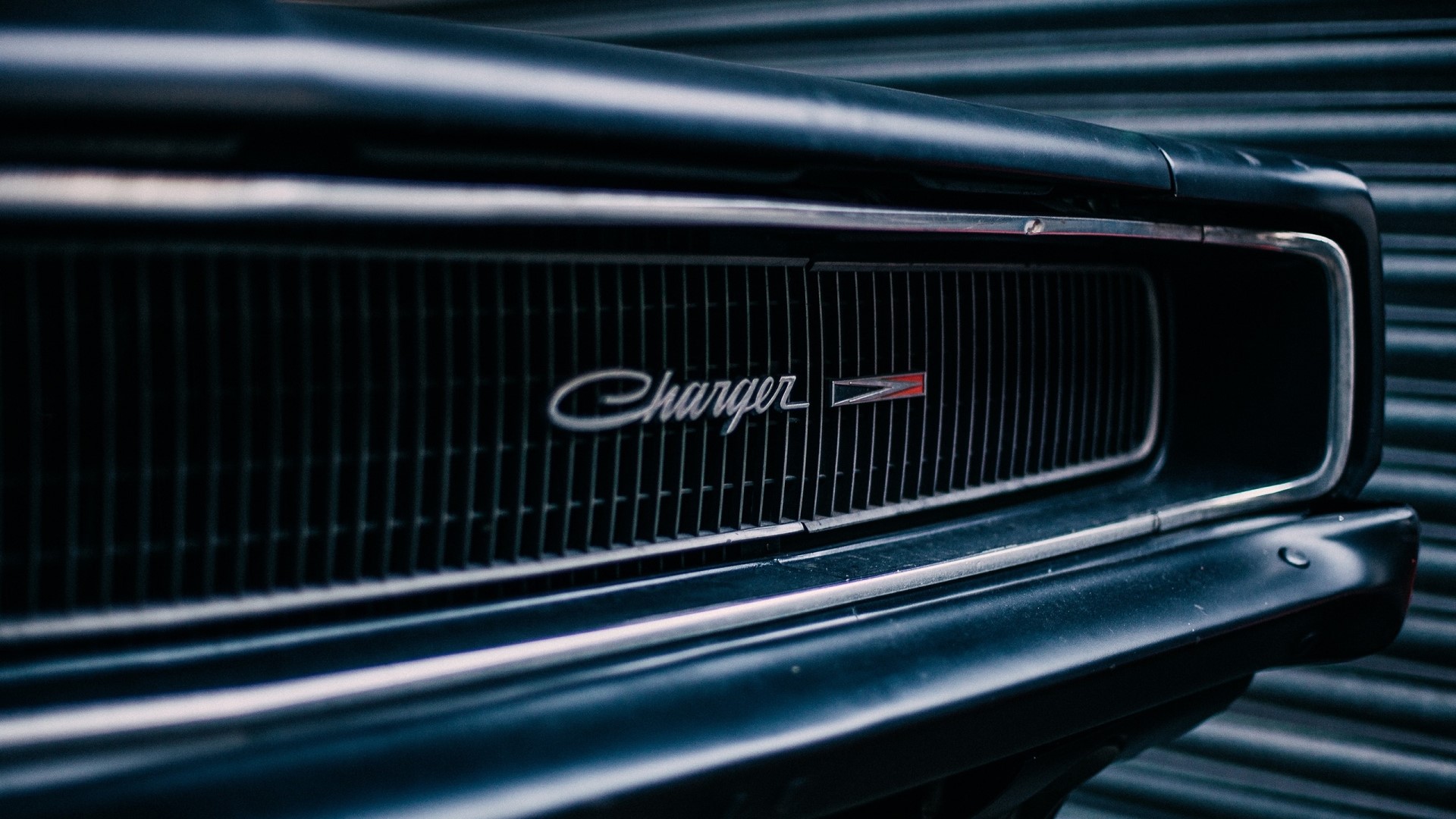 Dodge Charger car grille HD Wallpaper