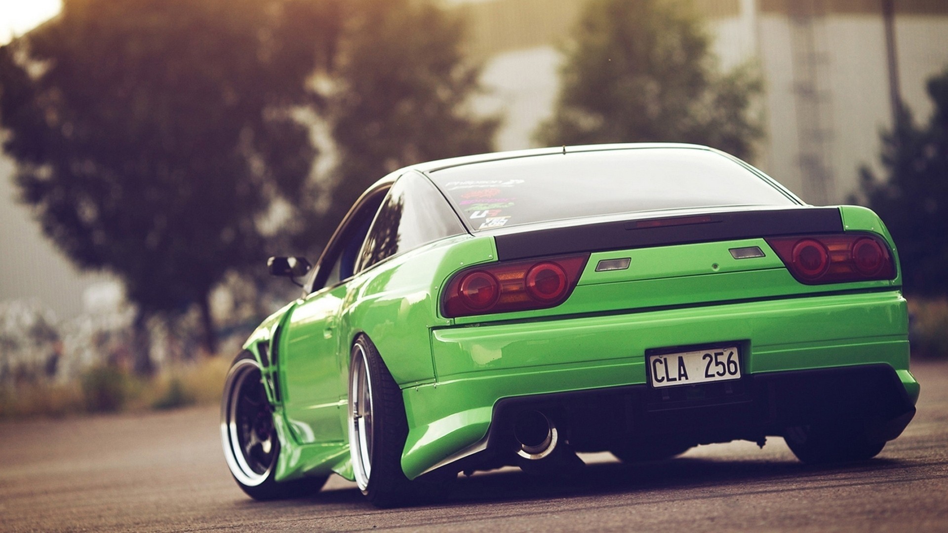 Green Nissan Silvia S15 HD Wallpaper