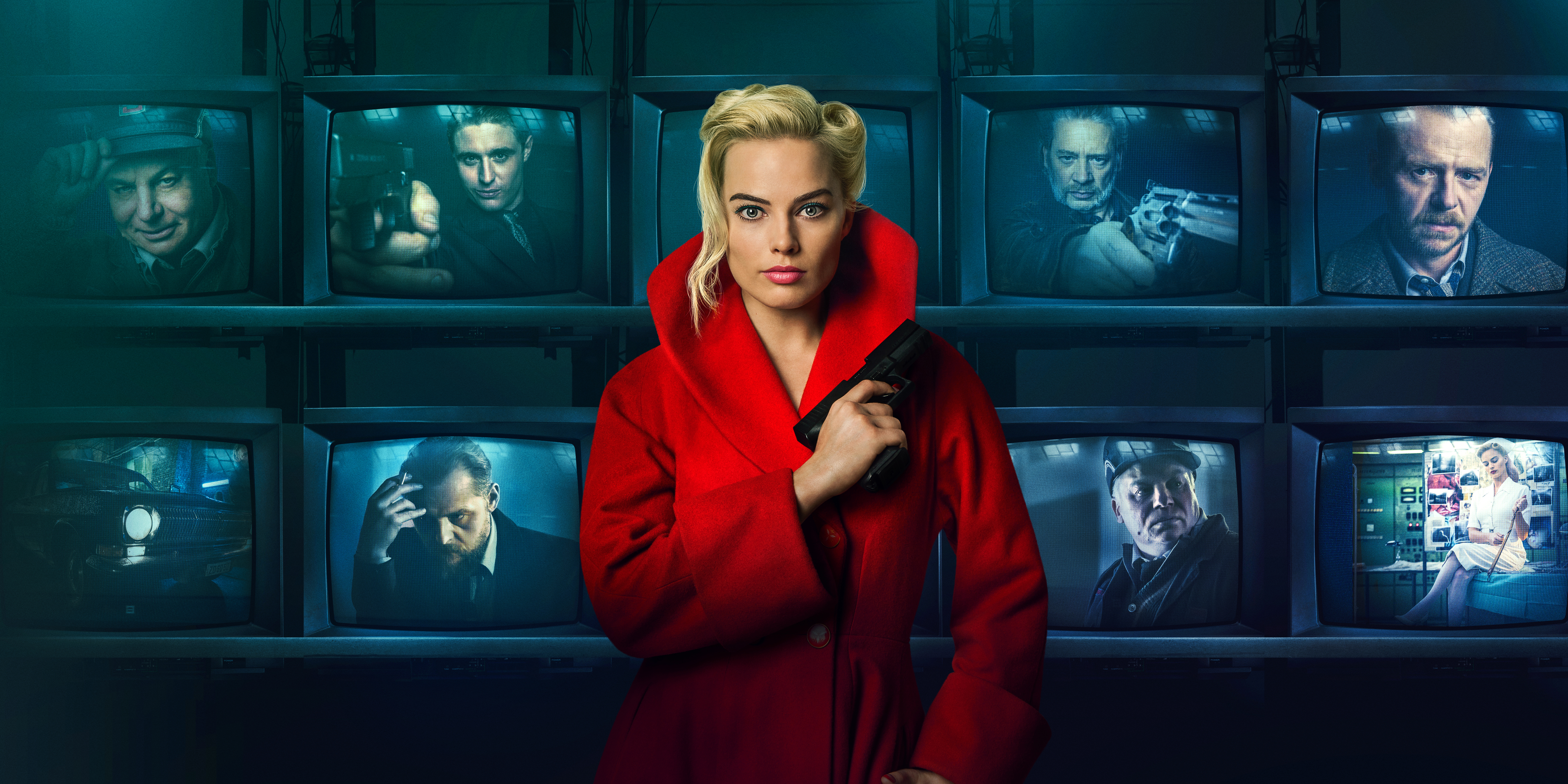 Margot Robbie in Terminal 4K HD Wallpaper