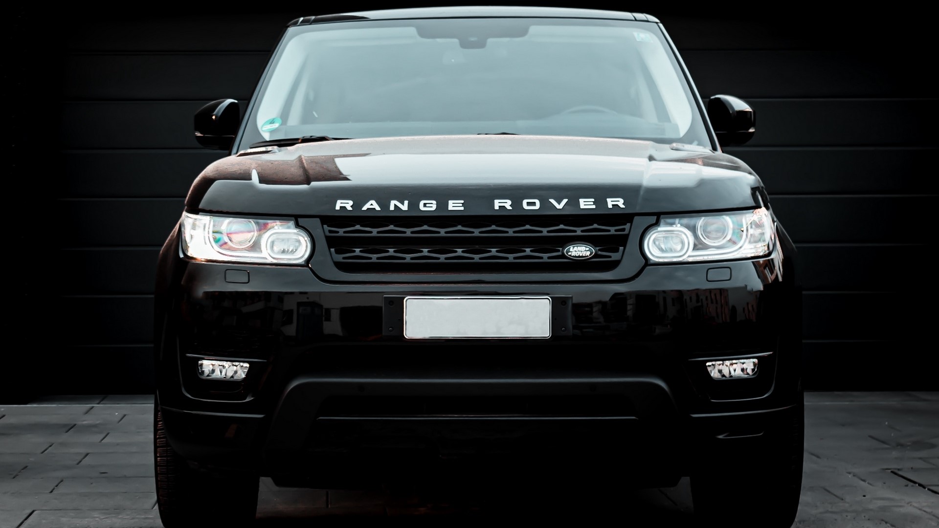 Black Range Rover Sport HD Wallpaper