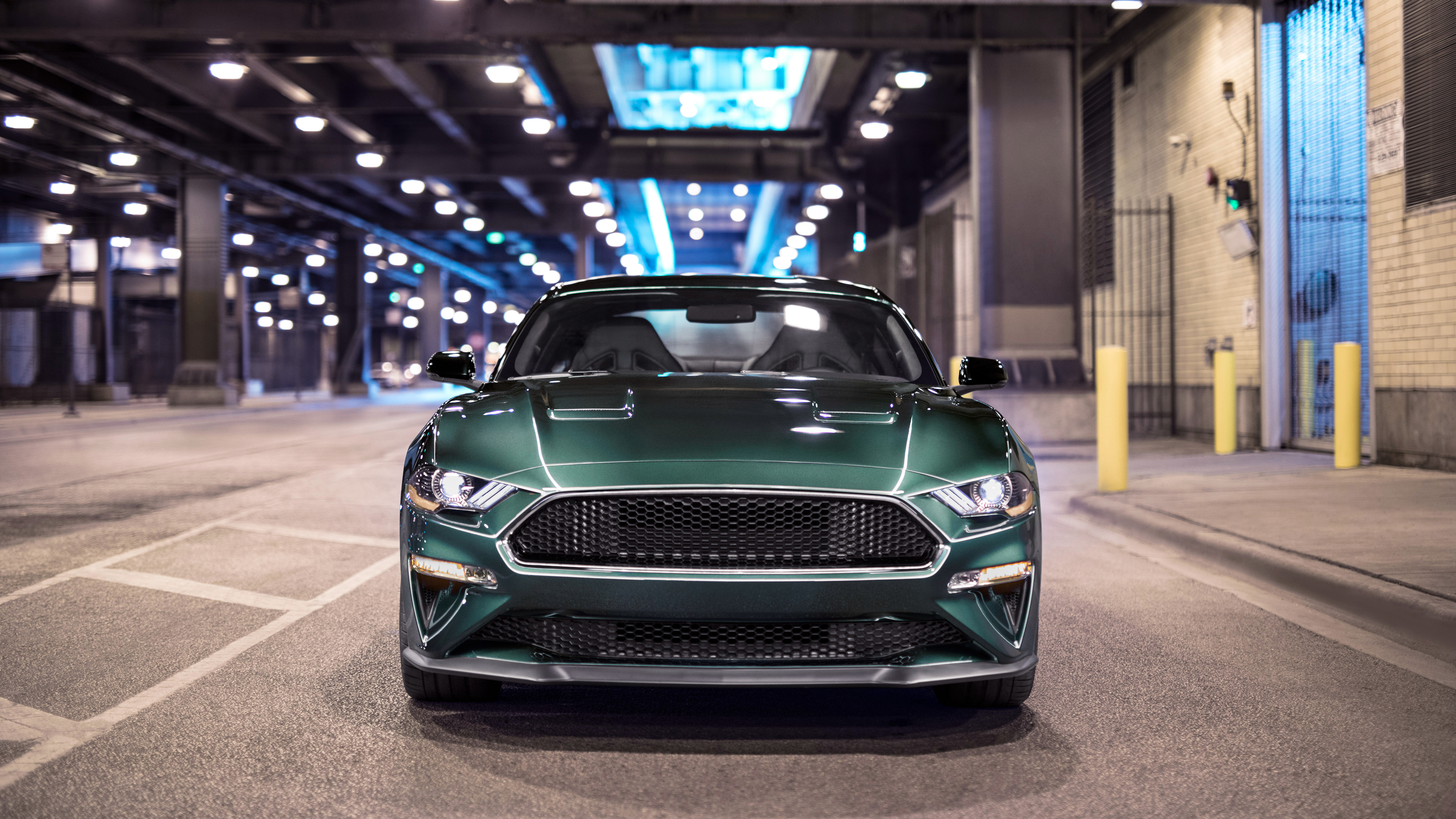 2019 Ford Mustang Bullitt 4K HD Wallpaper