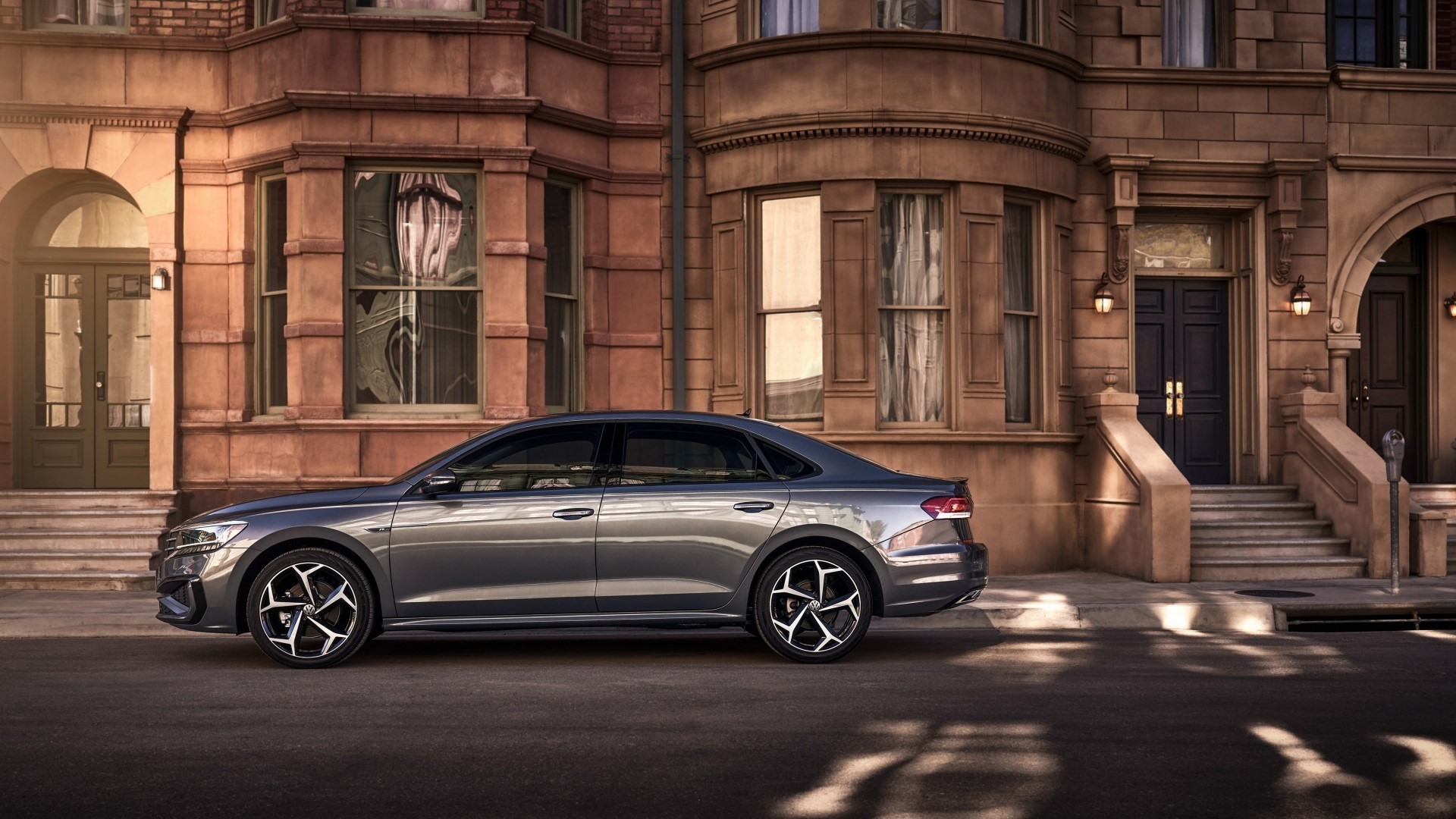 Volkswagen Passat R Line 2019 sedan HD Wallpaper
