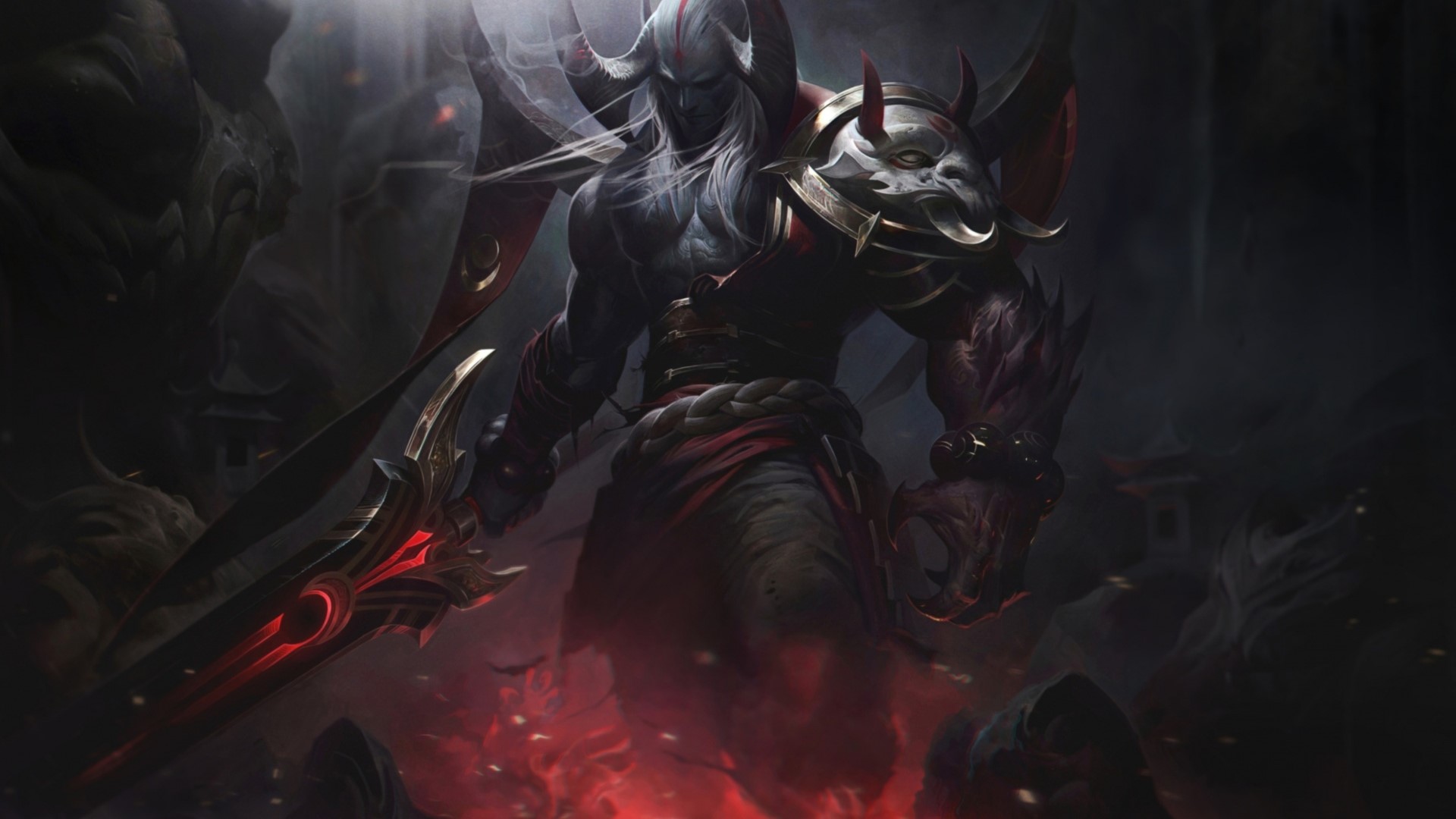 Aatrox from League of Legends HD Wallpaper