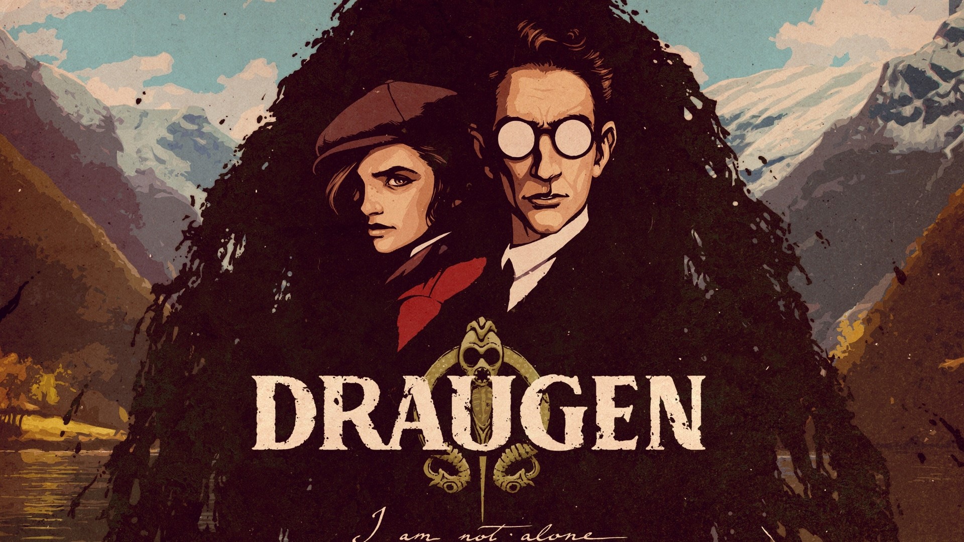 Draugen video game poster with two characters HD Wallpaper