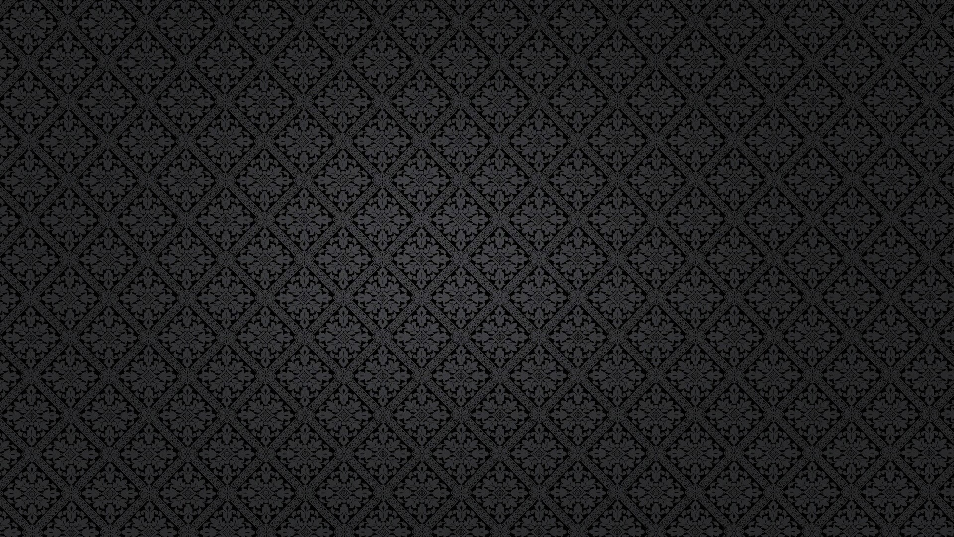 Dark Gray Damask Pattern HD Wallpaper