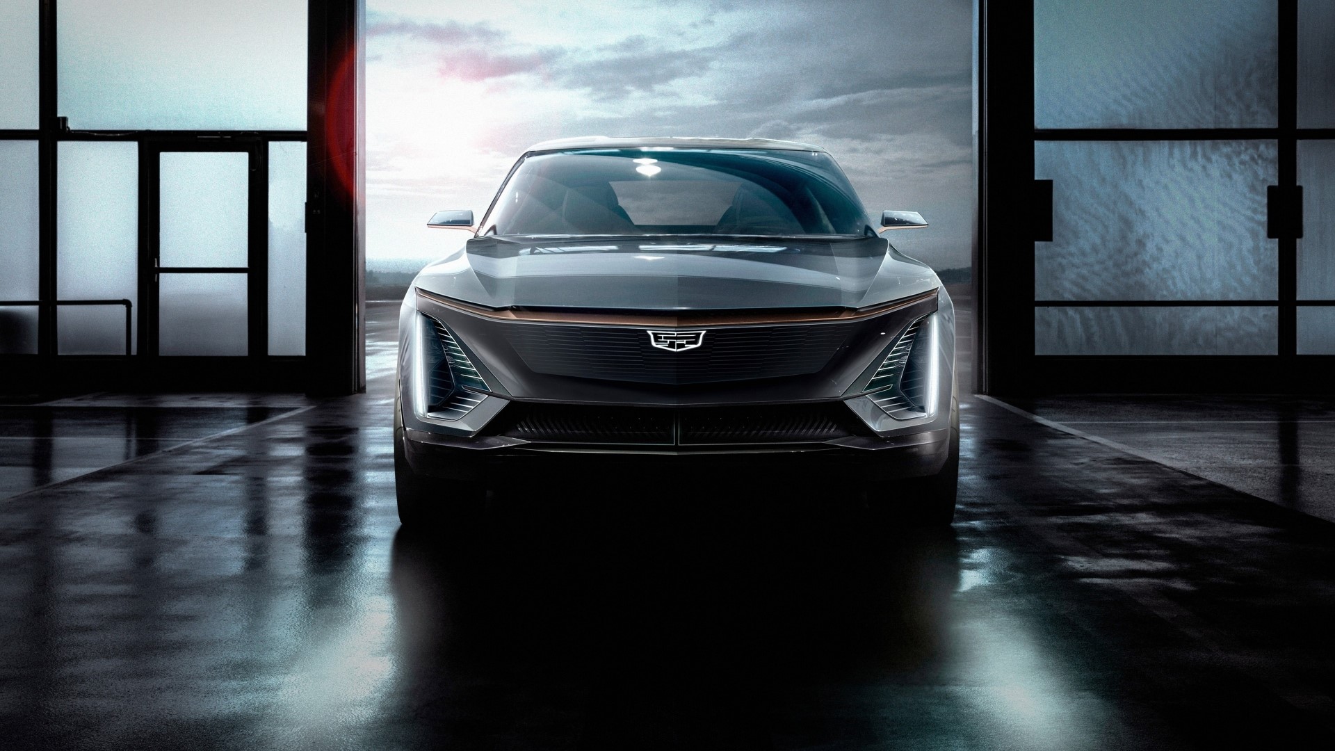 Cadillac Lyriq EV SUV HD Wallpaper