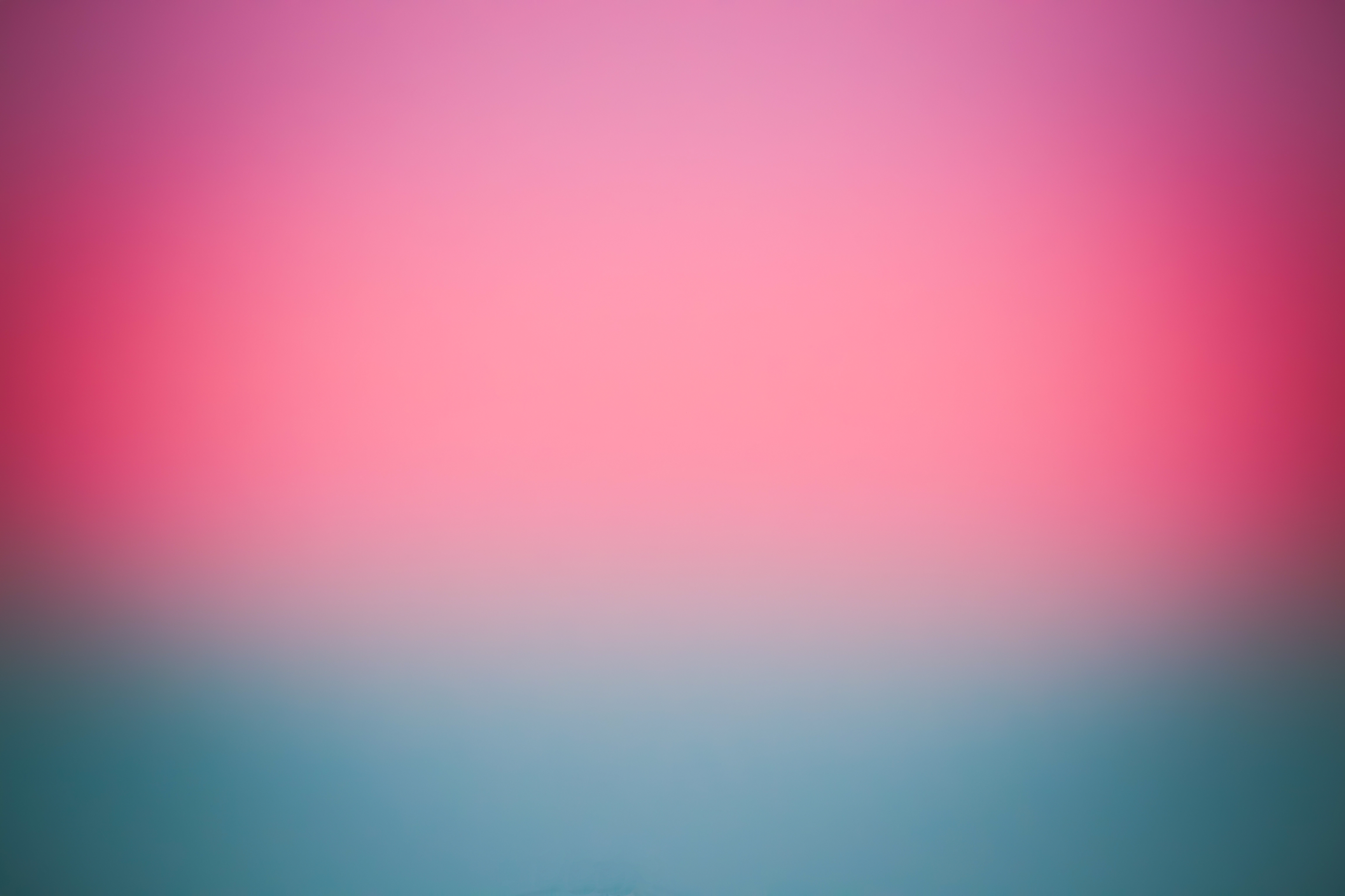 Pink and Teal Gradient Blur 4K HD Wallpaper