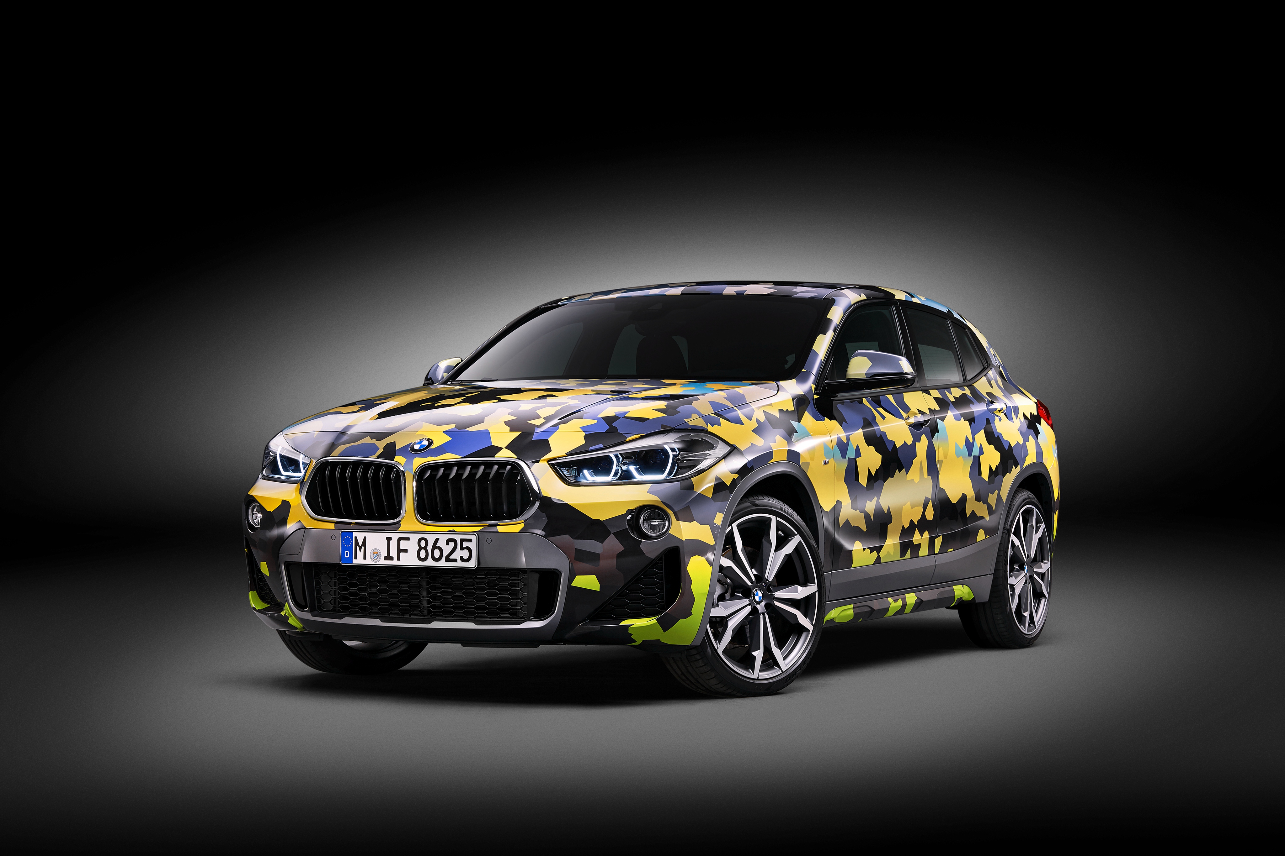 BMW X2 Digital Camo Concept 2018 HD Wallpaper