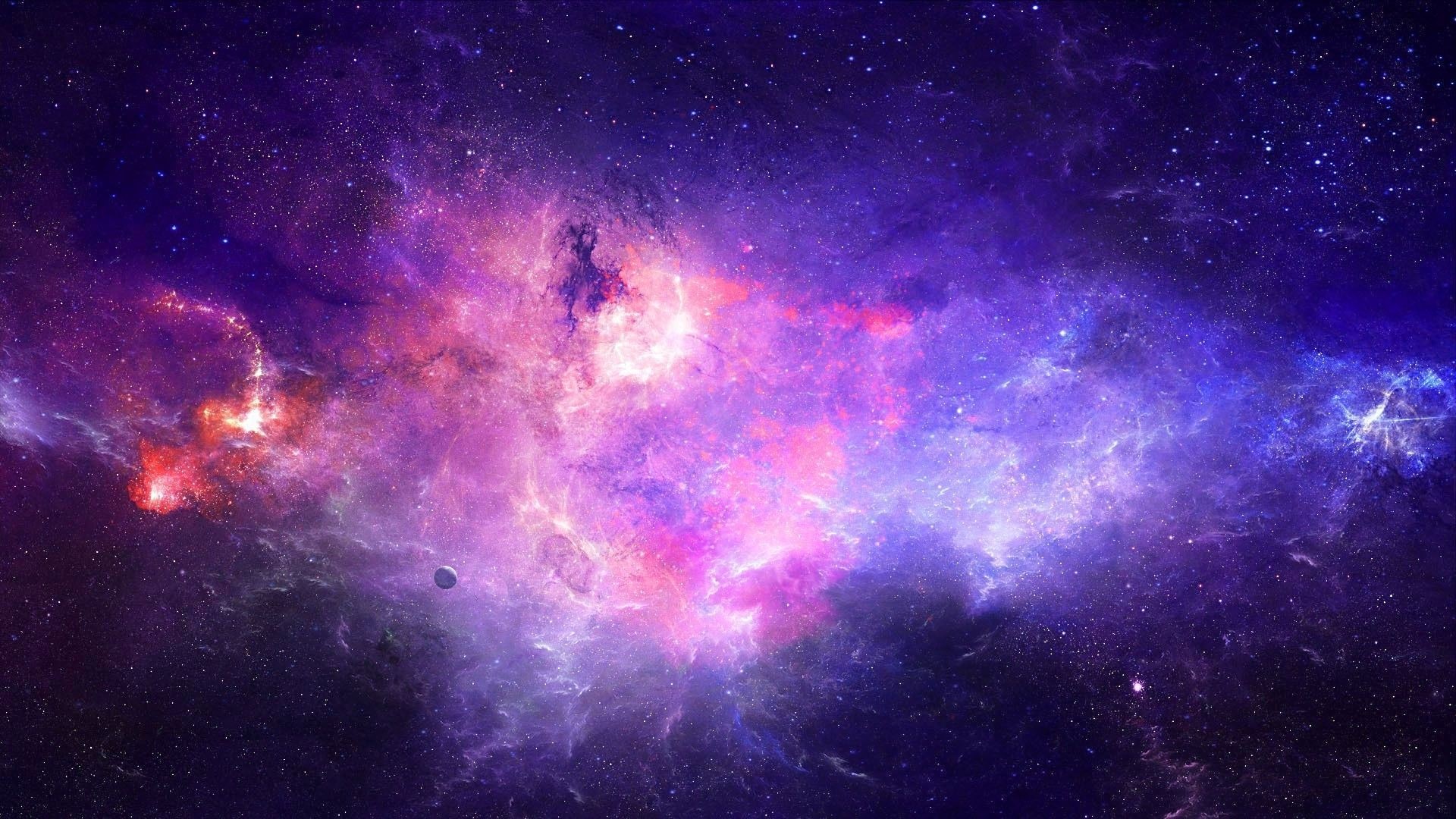 Vibrant Nebula in Deep Space HD Wallpaper