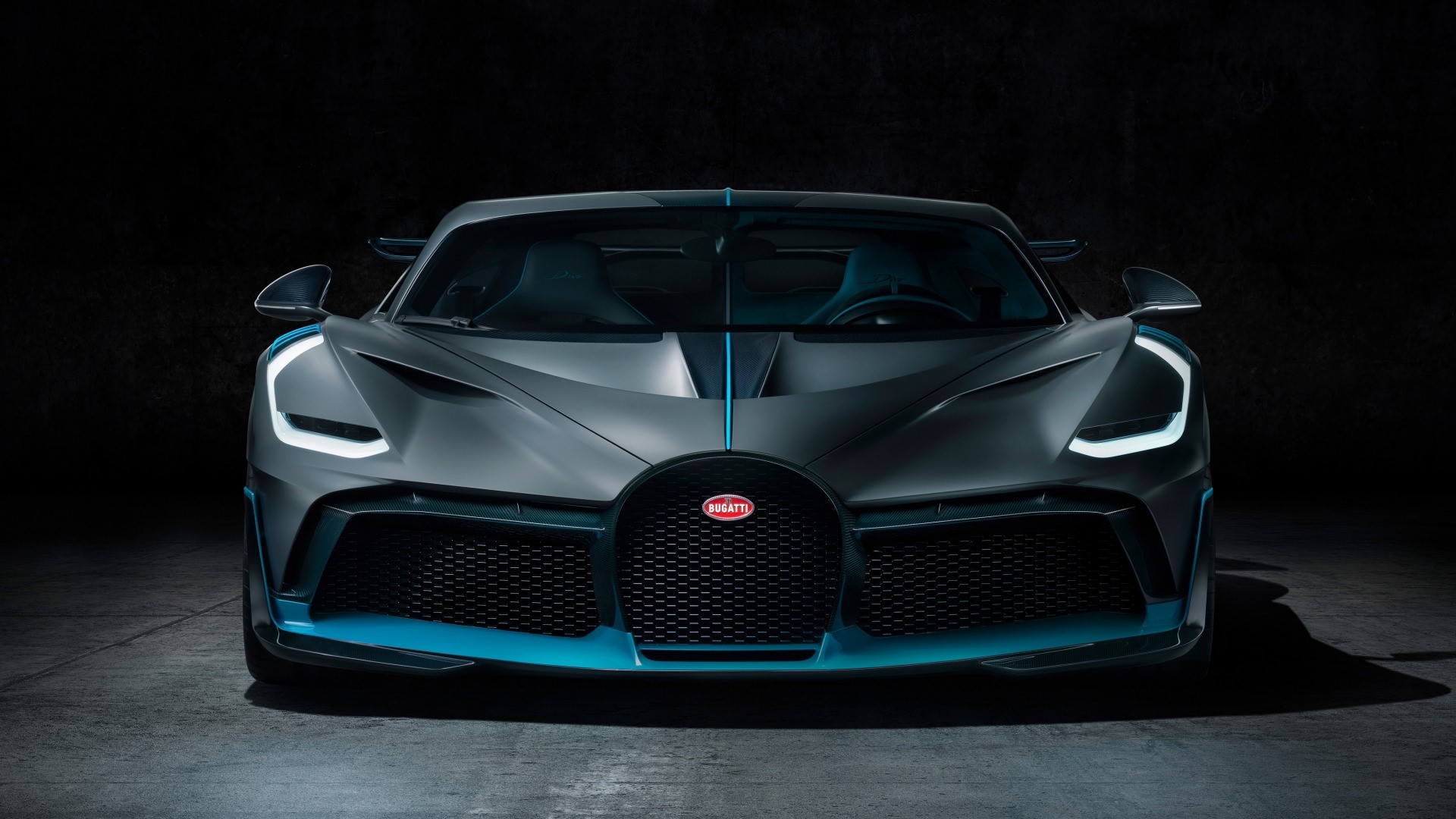 Bugatti Divo front view HD Wallpaper