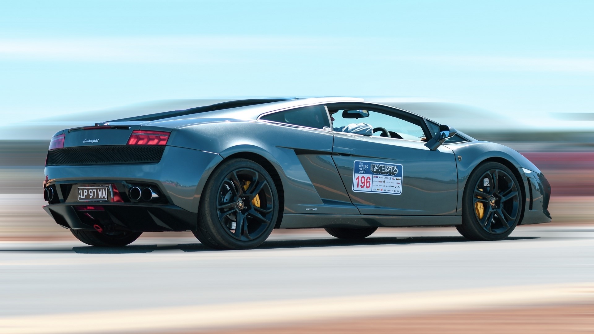 Lamborghini Gallardo Race Wars HD Wallpaper