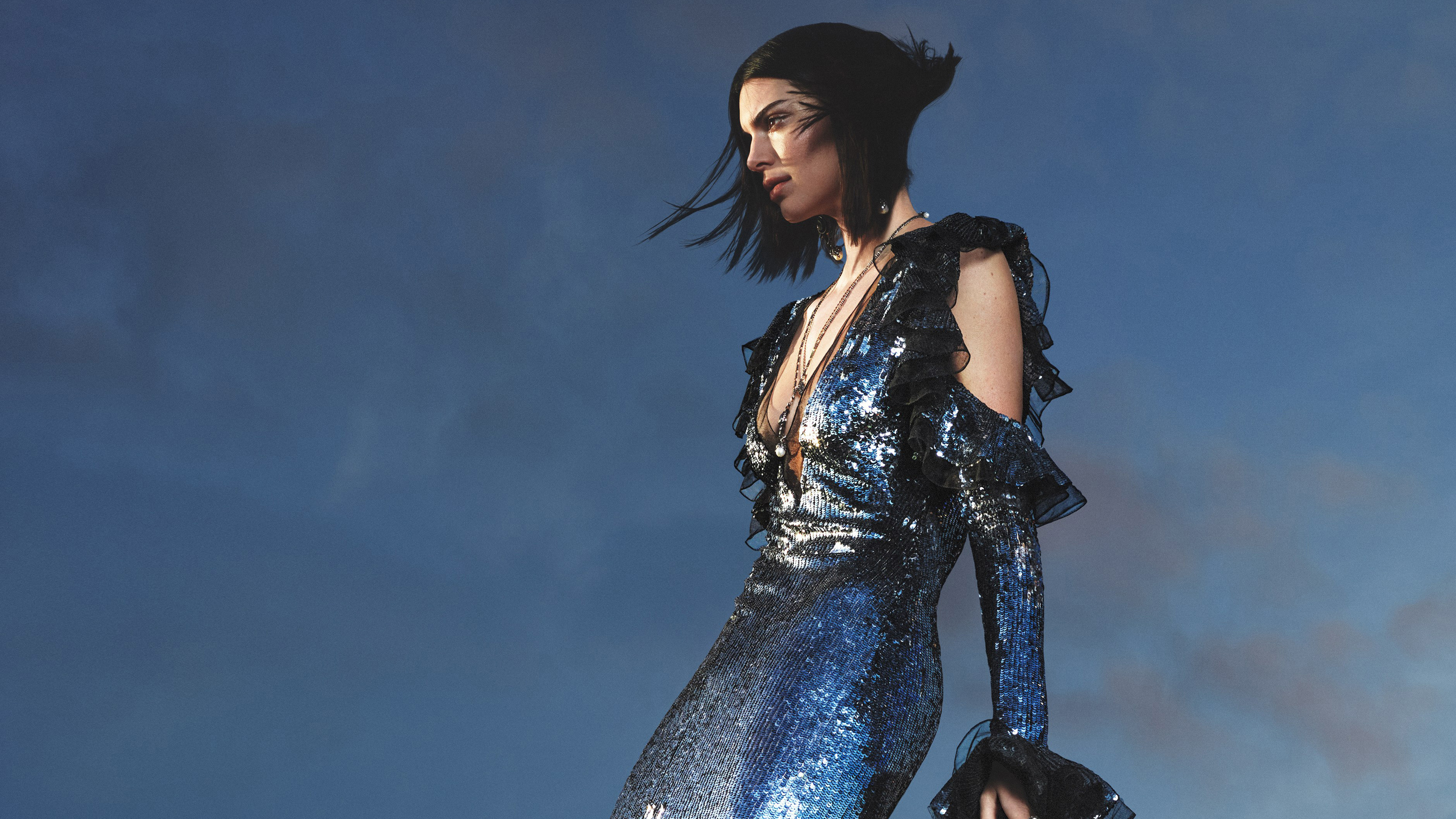 Kendall Jenner in Vogue US 2018 4K HD Wallpaper