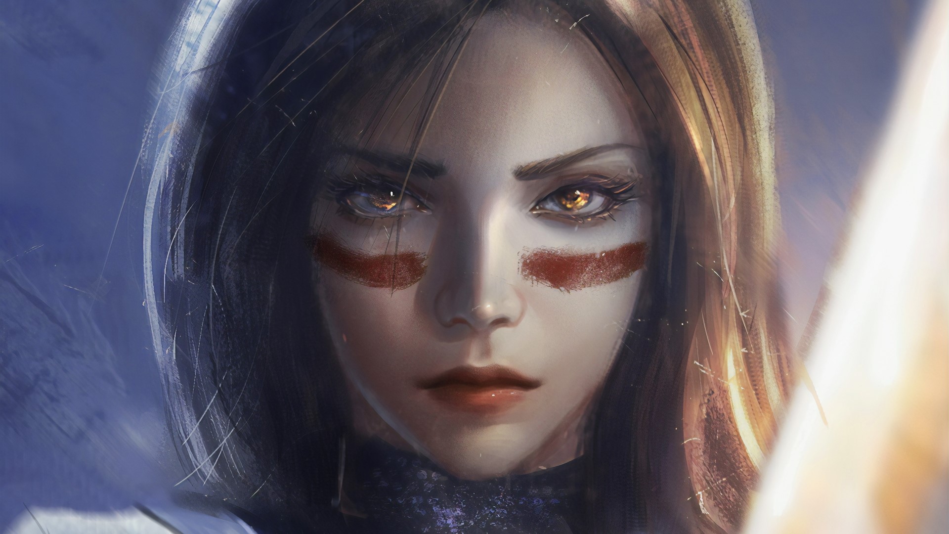 Alita from Alita: Battle Angel fan art HD Wallpaper