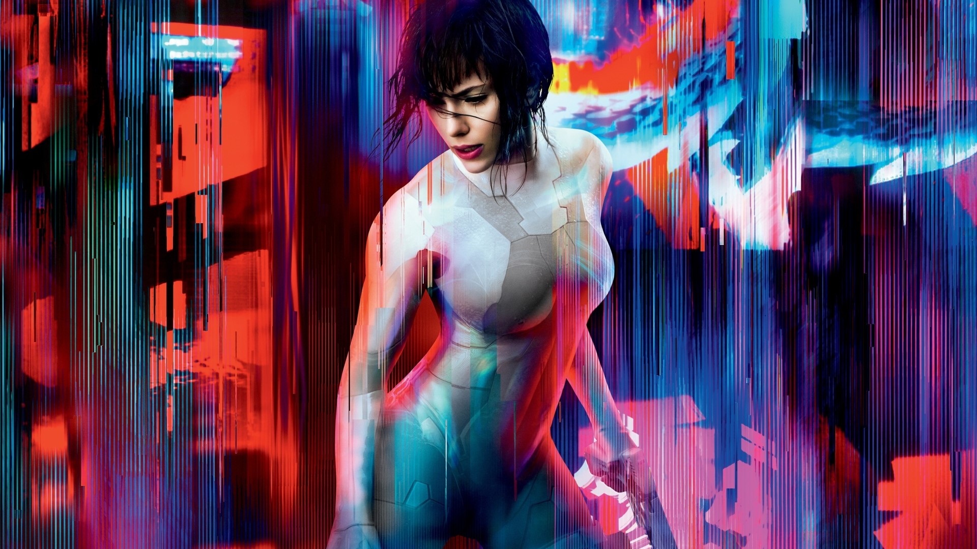 Major Mira Killian from Ghost in the Shell HD Wallpaper