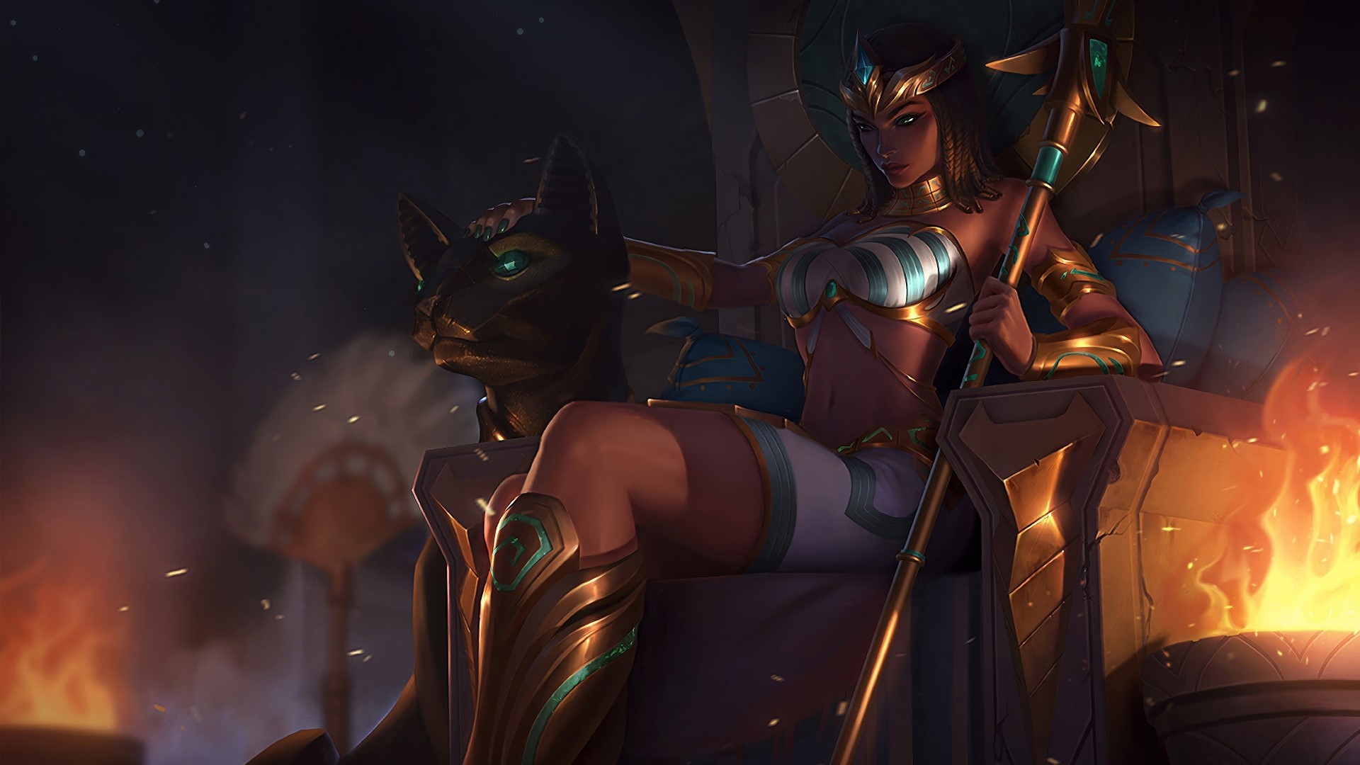 Nephthys from League of Legends HD Wallpaper