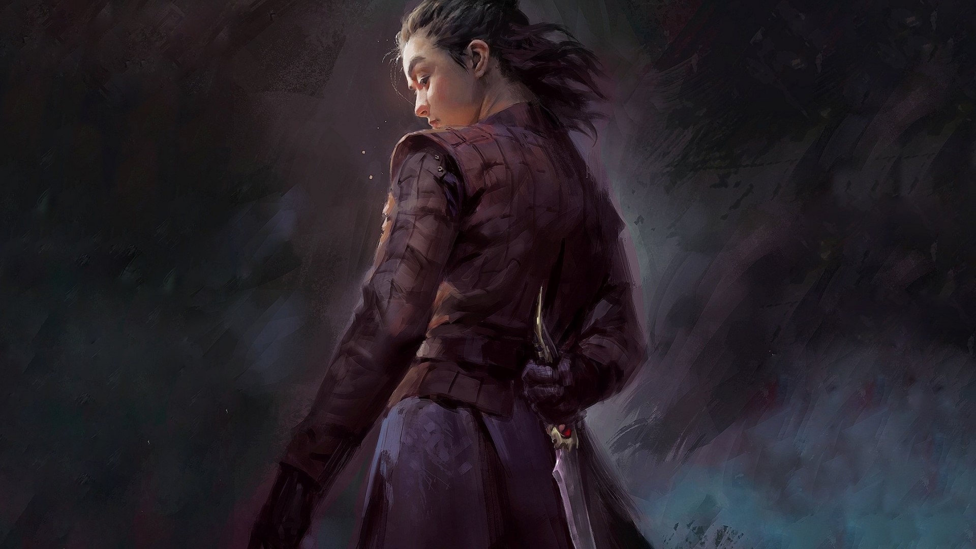 Arya Stark from Game of Thrones HD Wallpaper