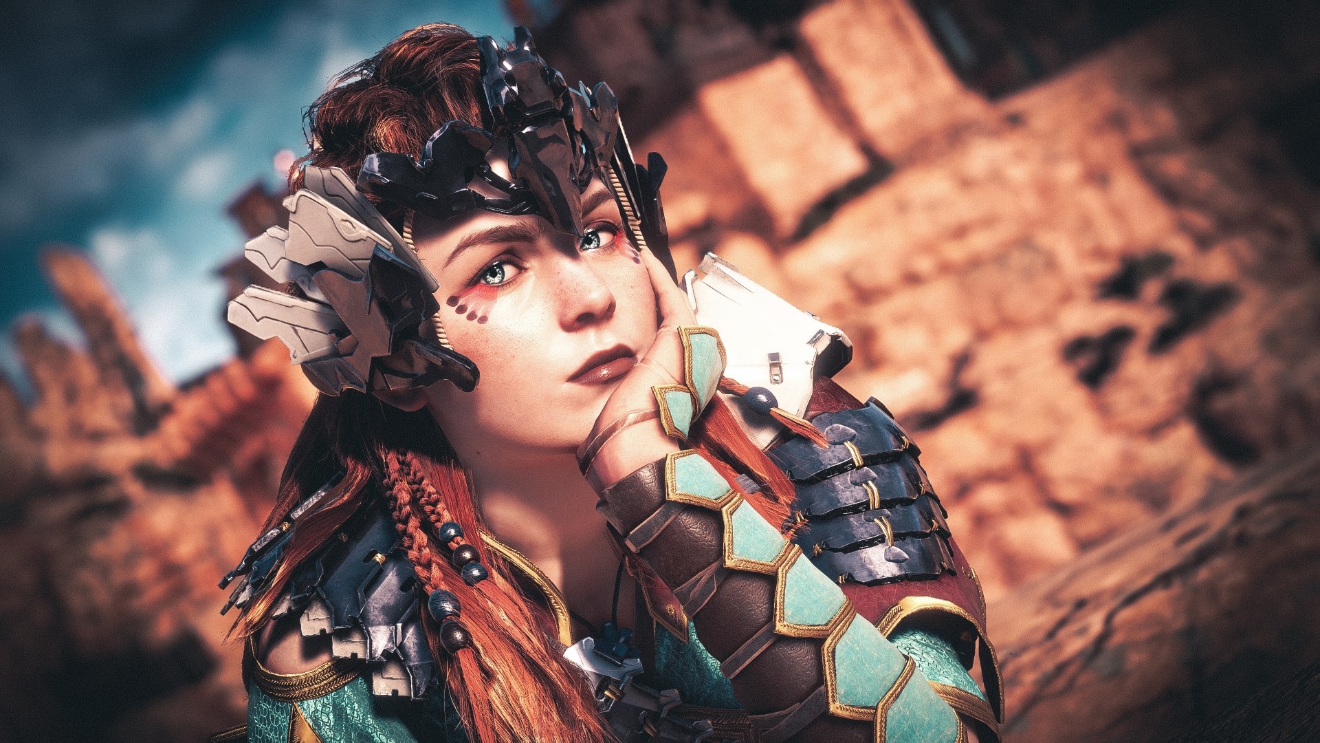 Aloy from Horizon Zero Dawn HD Wallpaper
