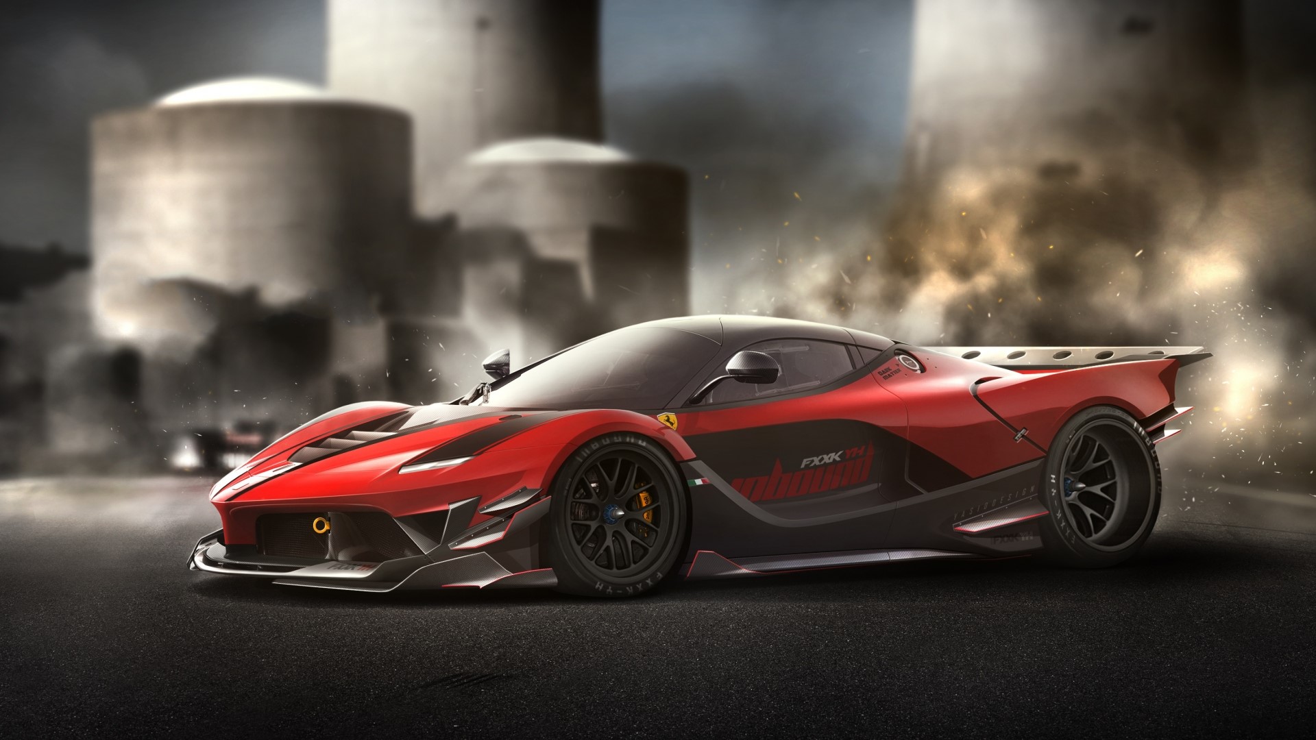 Ferrari Laferrari FXX K HD Wallpaper