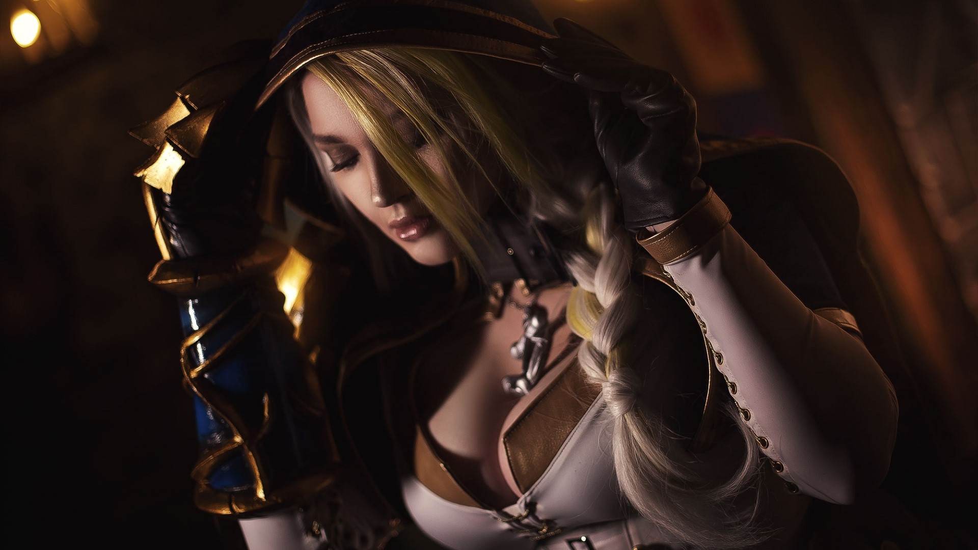 Jaina Proudmoore from World of Warcraft Cosplay HD Wallpaper