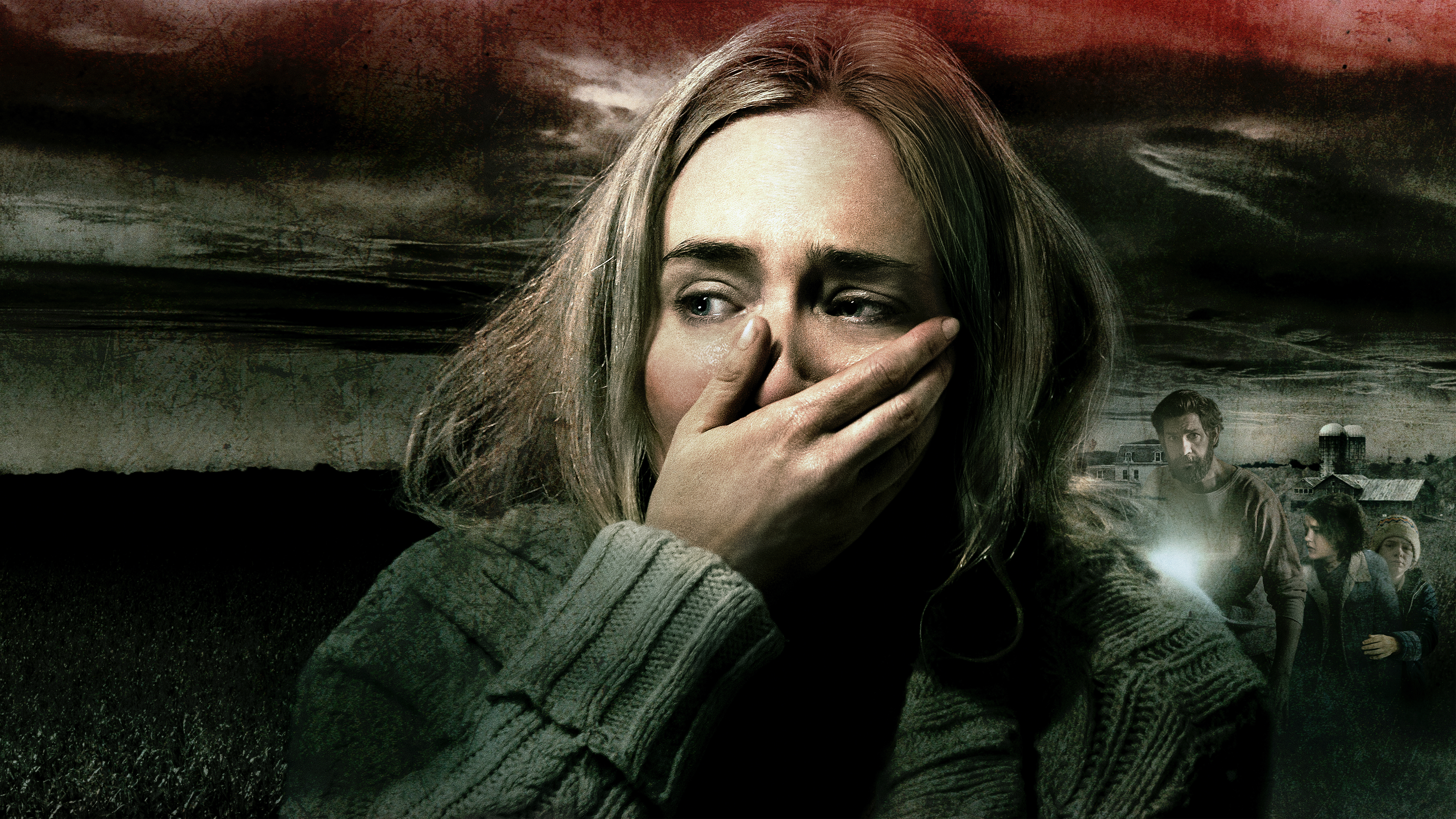 Emily Blunt in A Quiet Place HD Wallpaper