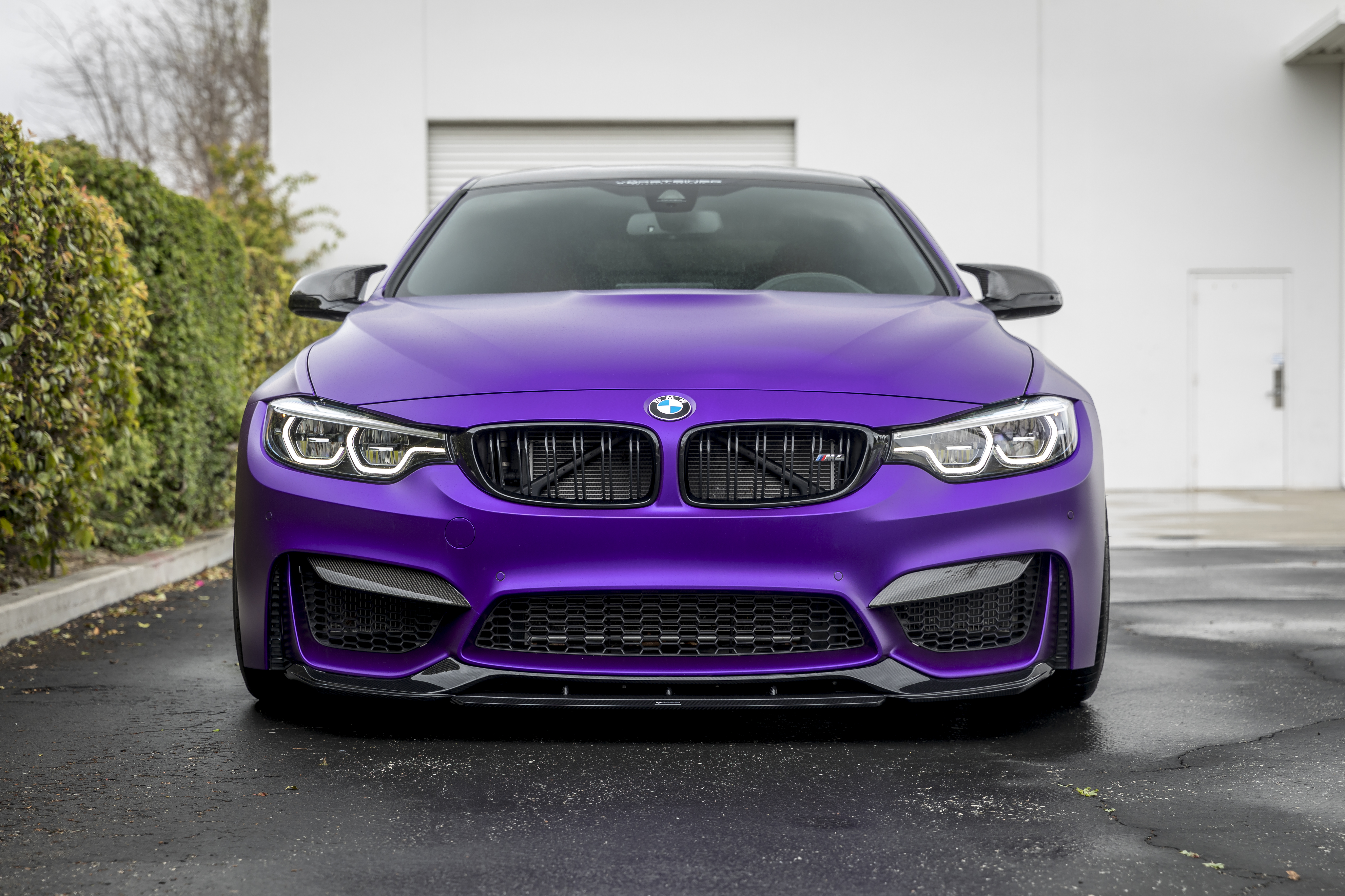 Purple BMW M4 by Vorsteiner HD Wallpaper