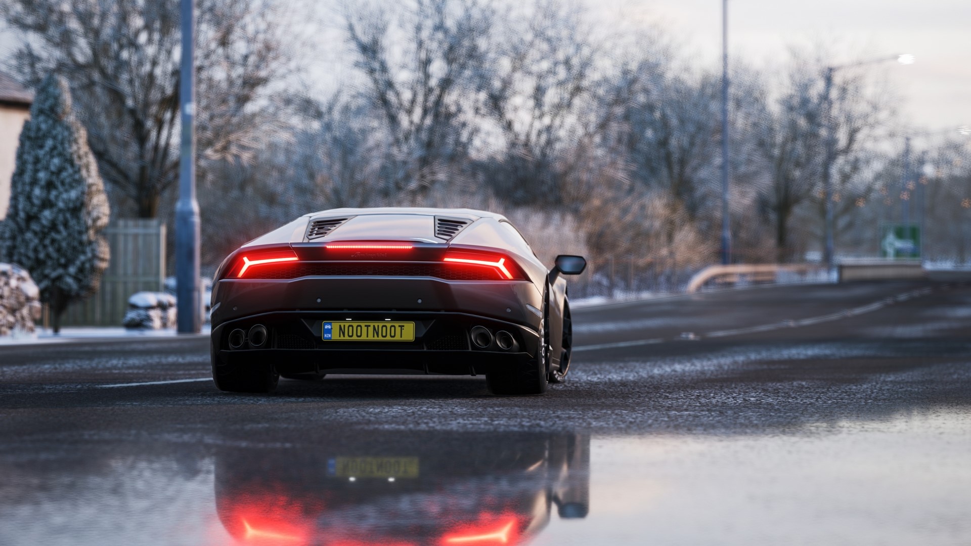 Lamborghini Huracan from Forza Horizon 4 HD Wallpaper