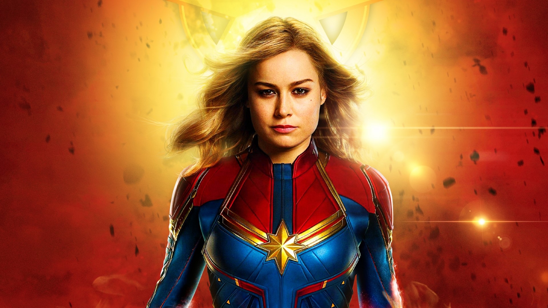 Captain Marvel from Marvel Comics HD Wallpaper