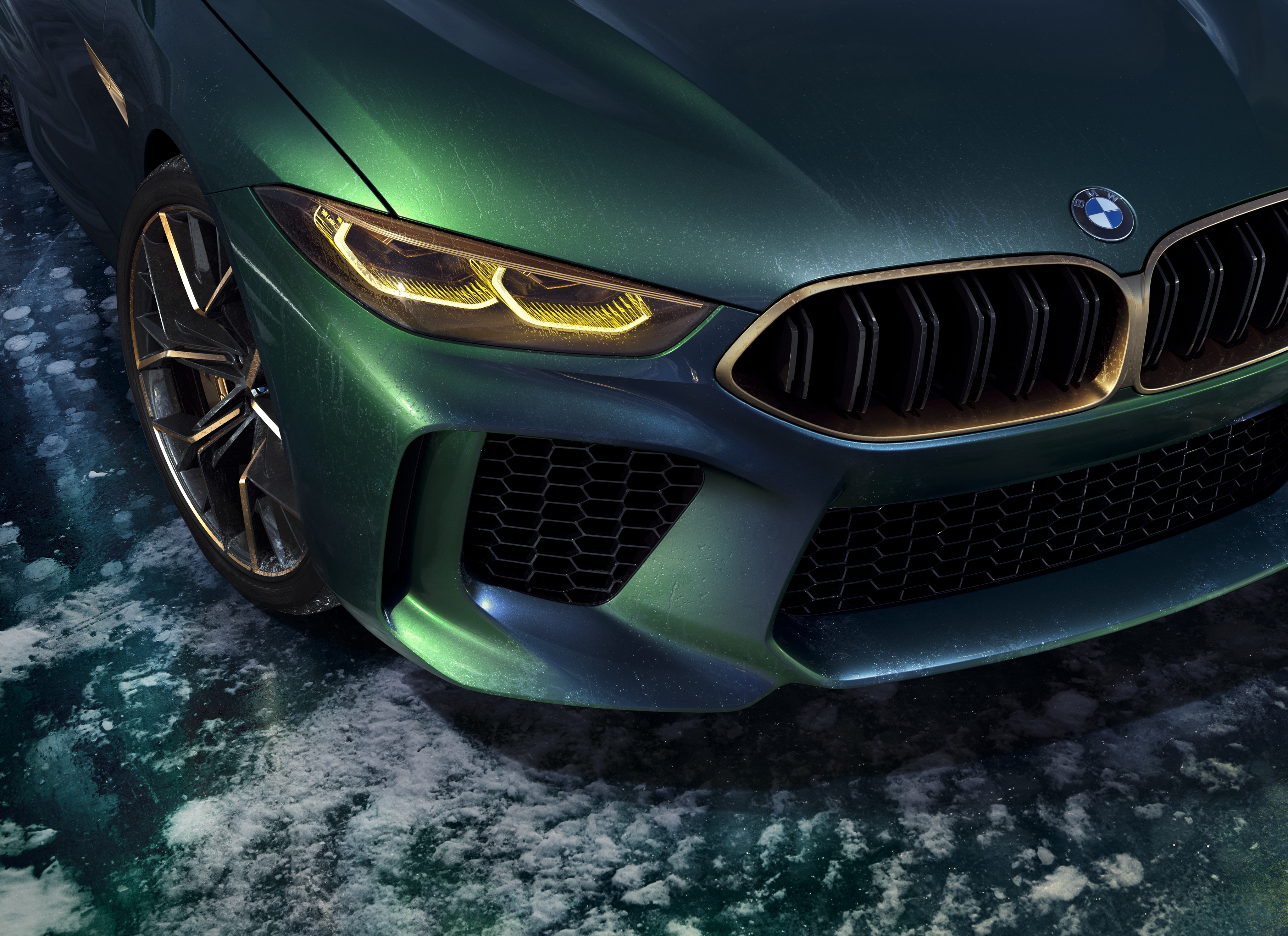 BMW Concept M8 Gran Coupe 4K HD Wallpaper