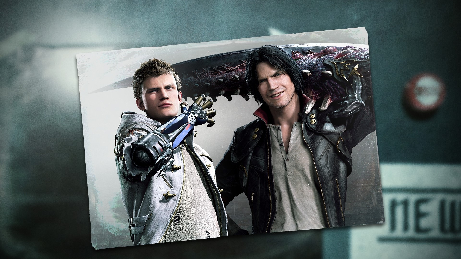 Nero and Dante from Devil May Cry 5 HD Wallpaper