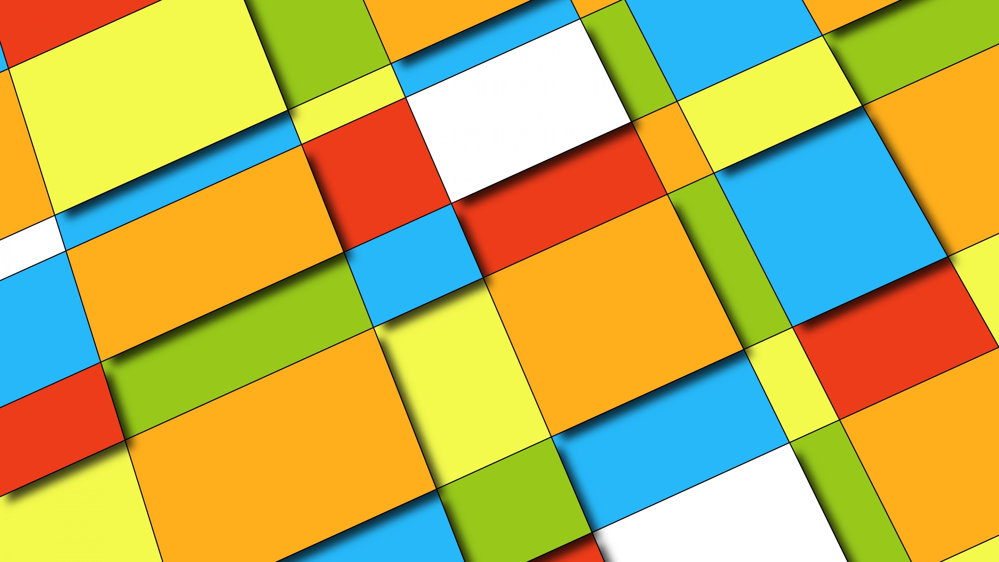 4K Abstract Geometric Pattern HD Wallpaper