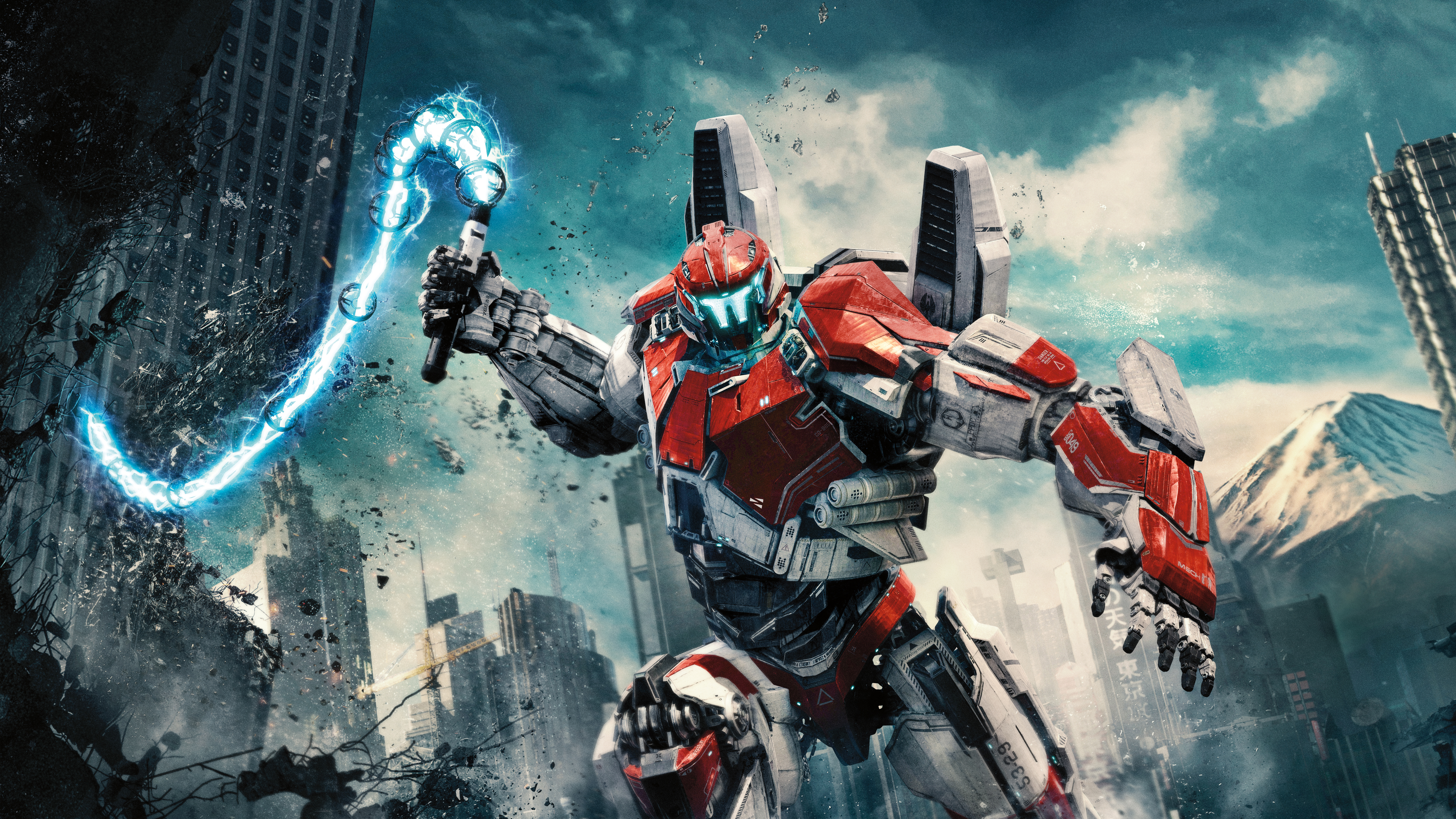 Guardian Bravo from Pacific Rim Uprising HD Wallpaper