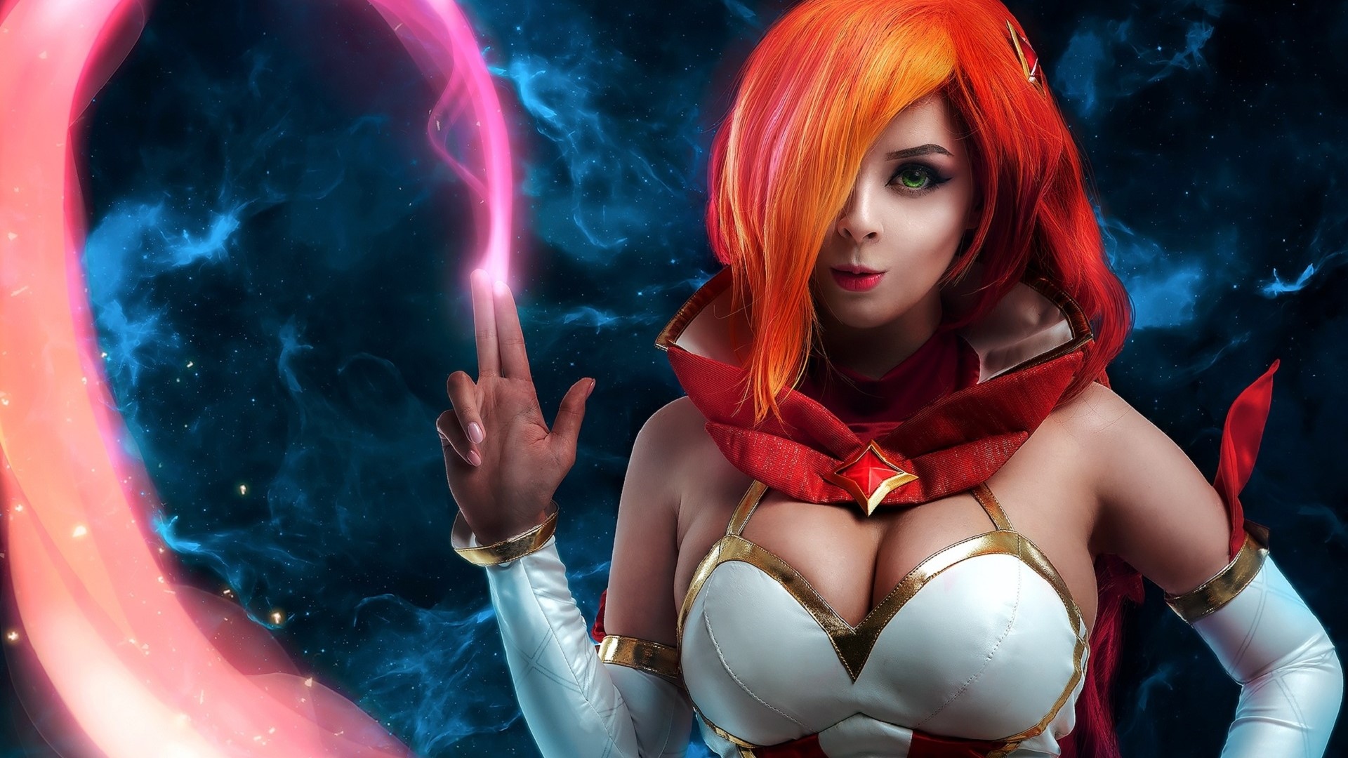 Miss Fortune Star Guardian Cosplay HD Wallpaper