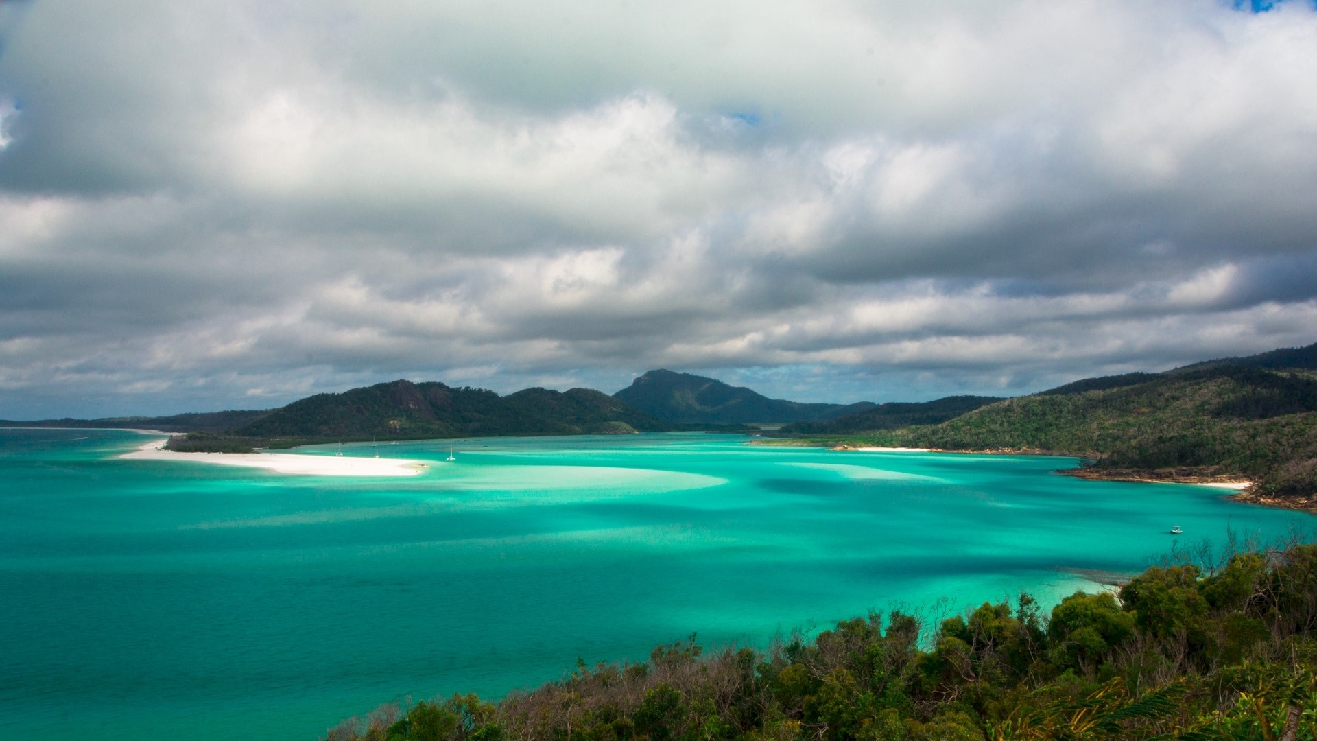 Whitehaven Beach, Whitsundays, Australia HD Wallpaper