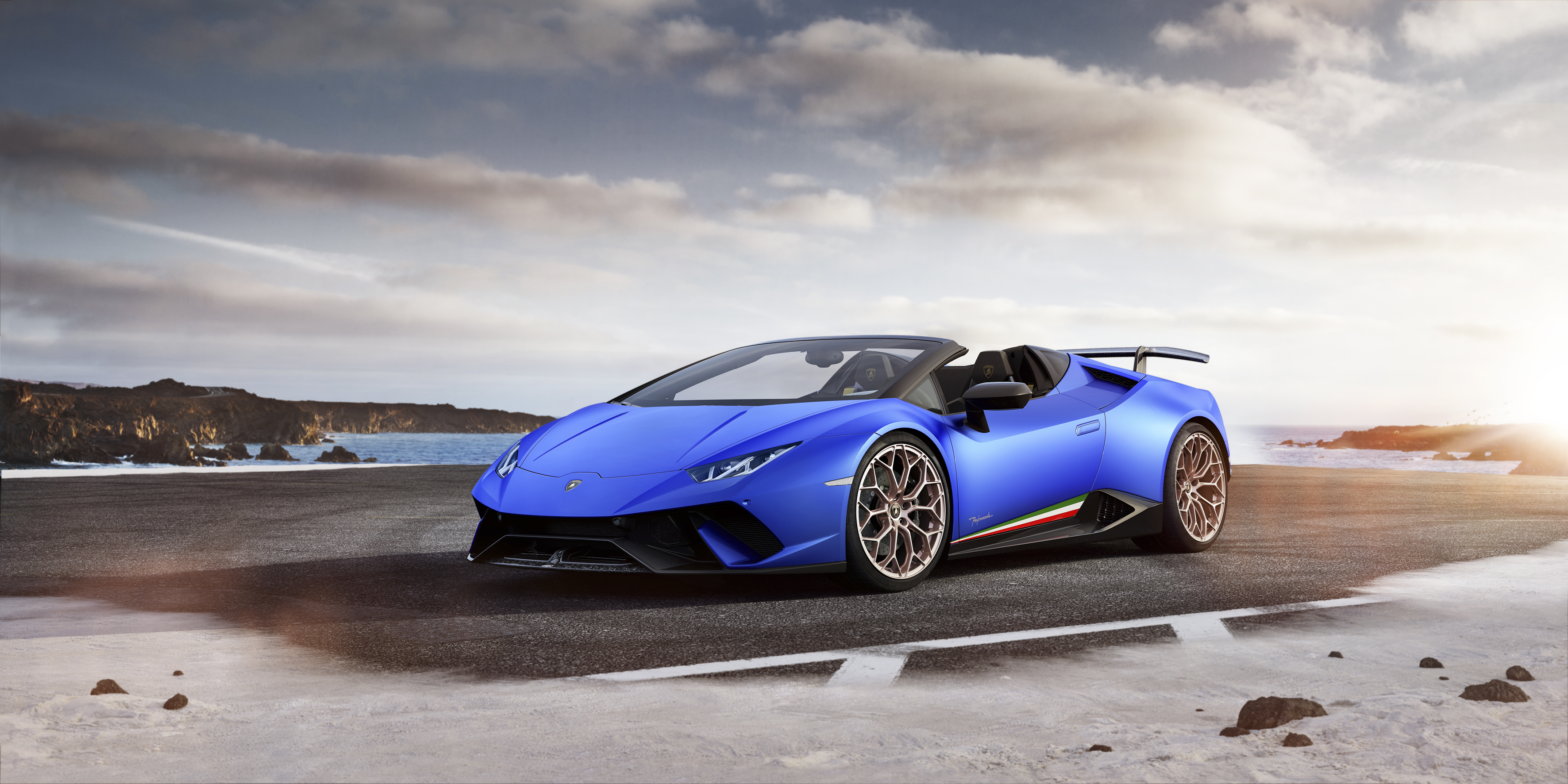 Lamborghini Huracan Performante Spyder 2018 4K HD Wallpaper