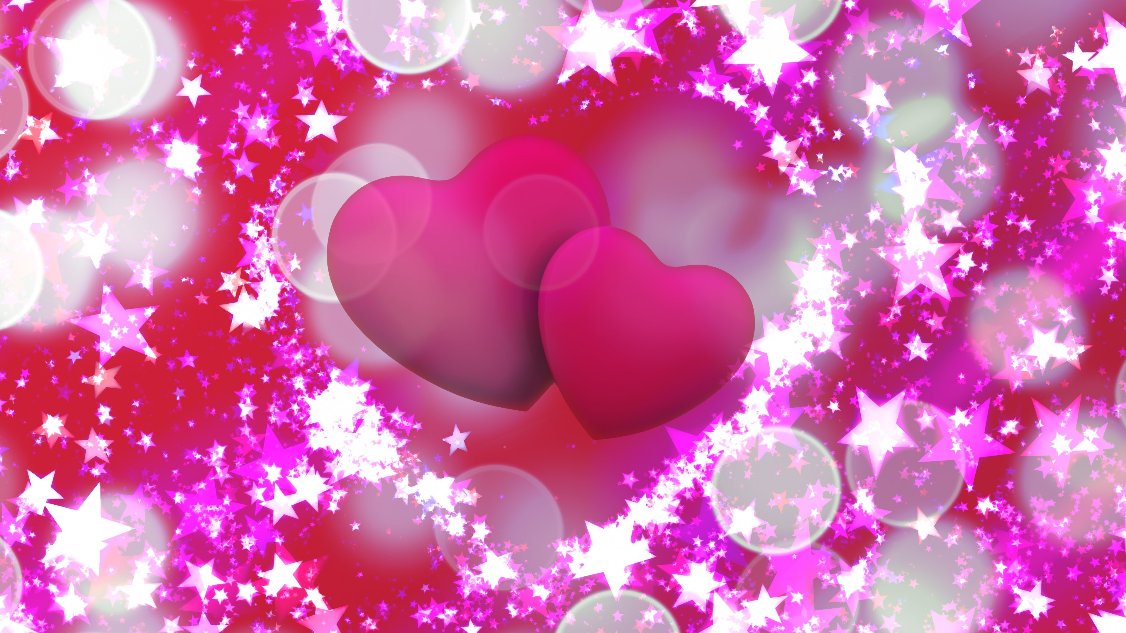 Hearts HD Wallpaper