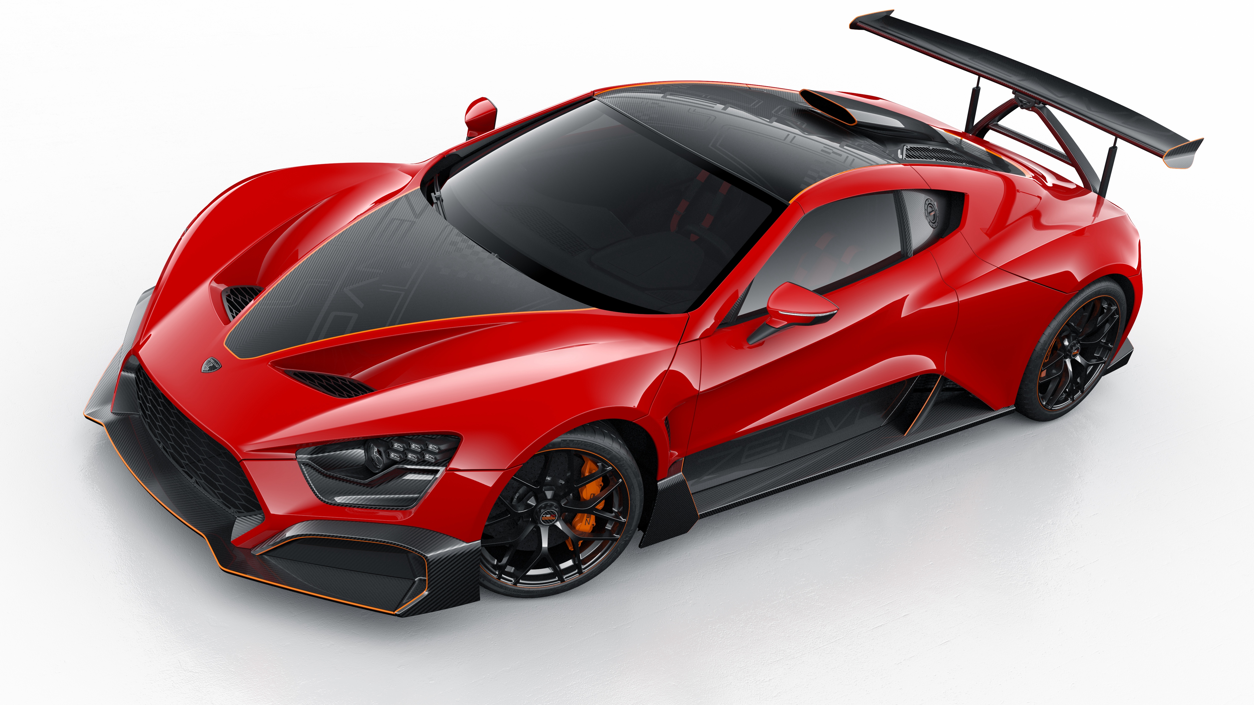 Zenvo TSR-S hypercar at Geneva Motor Show 2018 HD Wallpaper