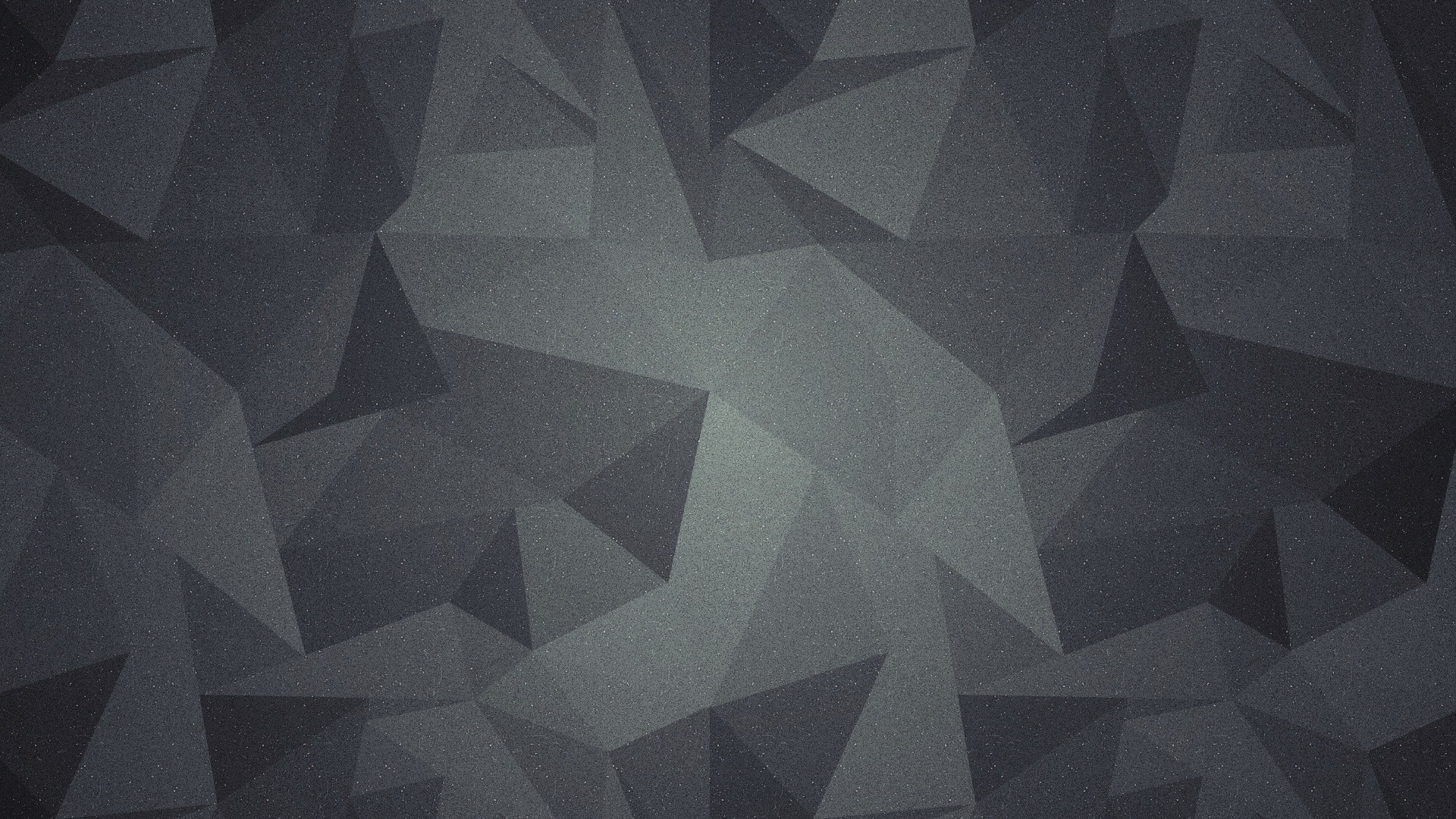 Abstract Geometric Dark Gray Triangles HD Wallpaper